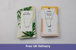 Six Timi of Sweden Necklaces, Two Different Designs