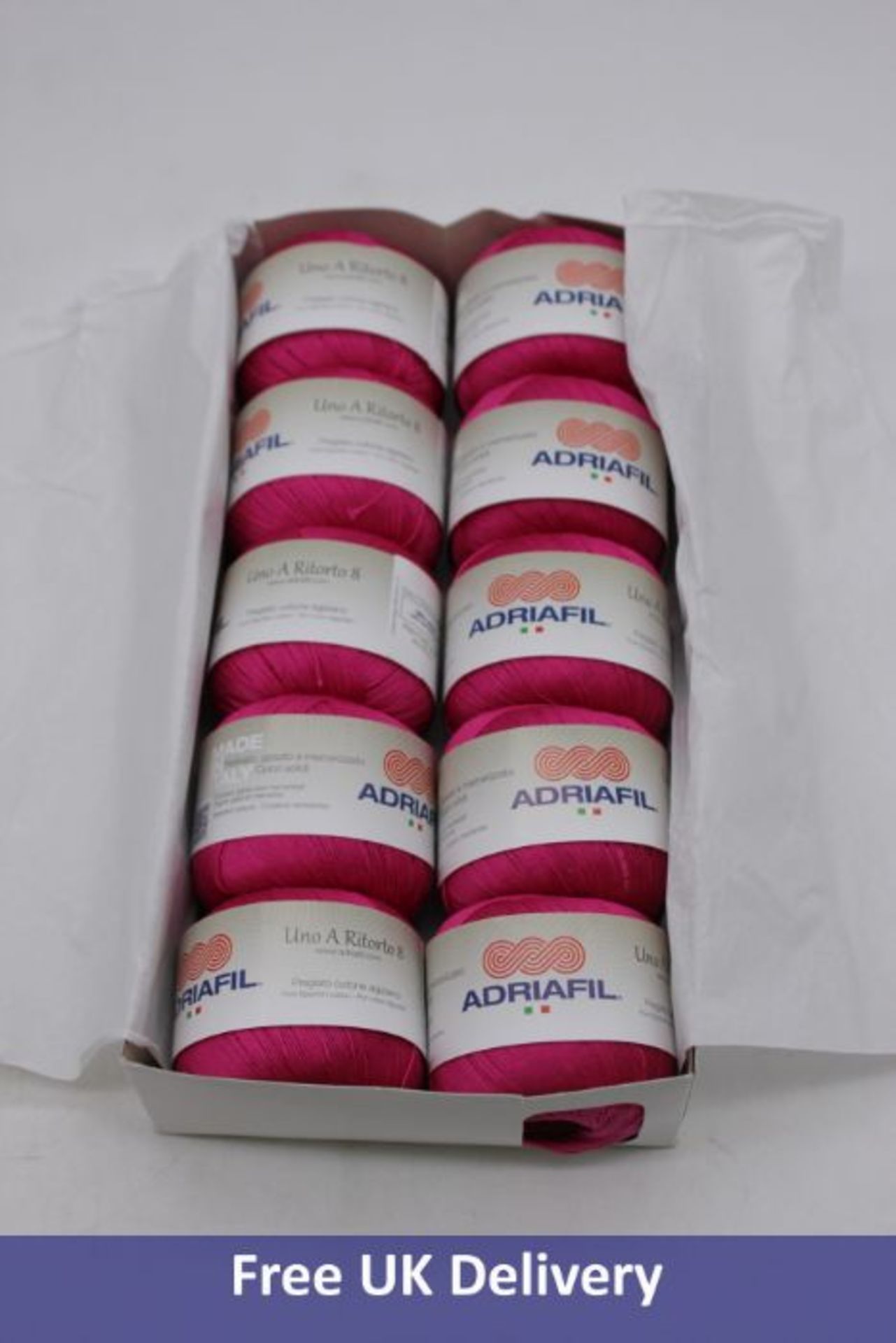 Four Packs of Adriafil Uno A Ritorto 8 100% Cottone (10 Piece in Pack), 1x Colour 25 06, Size 1.5-1. - Image 2 of 4