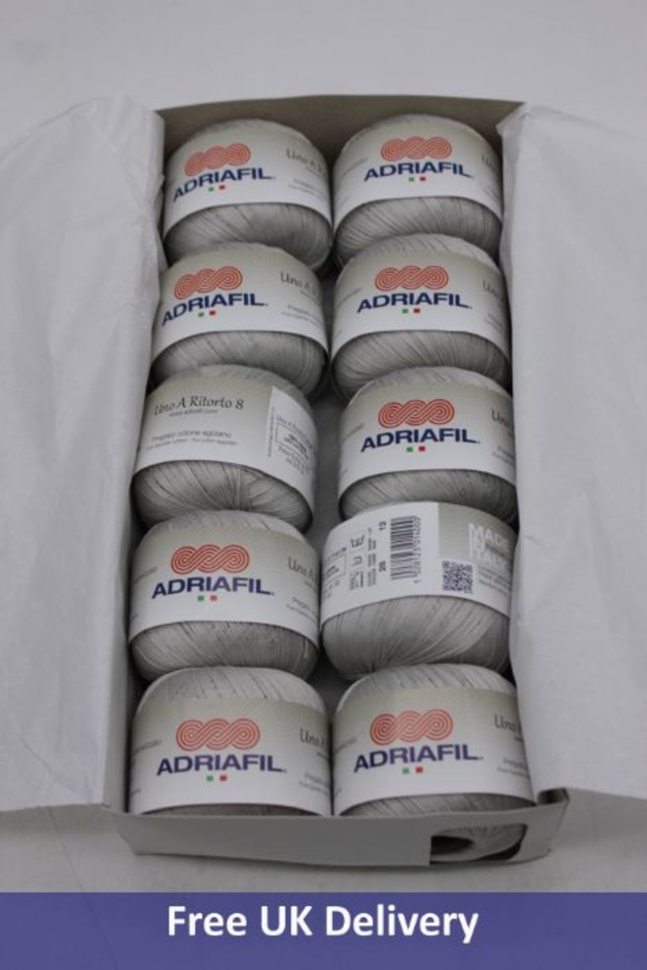 Four Packs of Adriafil Uno A Ritorto 8 100% Cottone (10 Piece in Pack), 1x Colour 25 06, Size 1.5-1. - Image 4 of 4