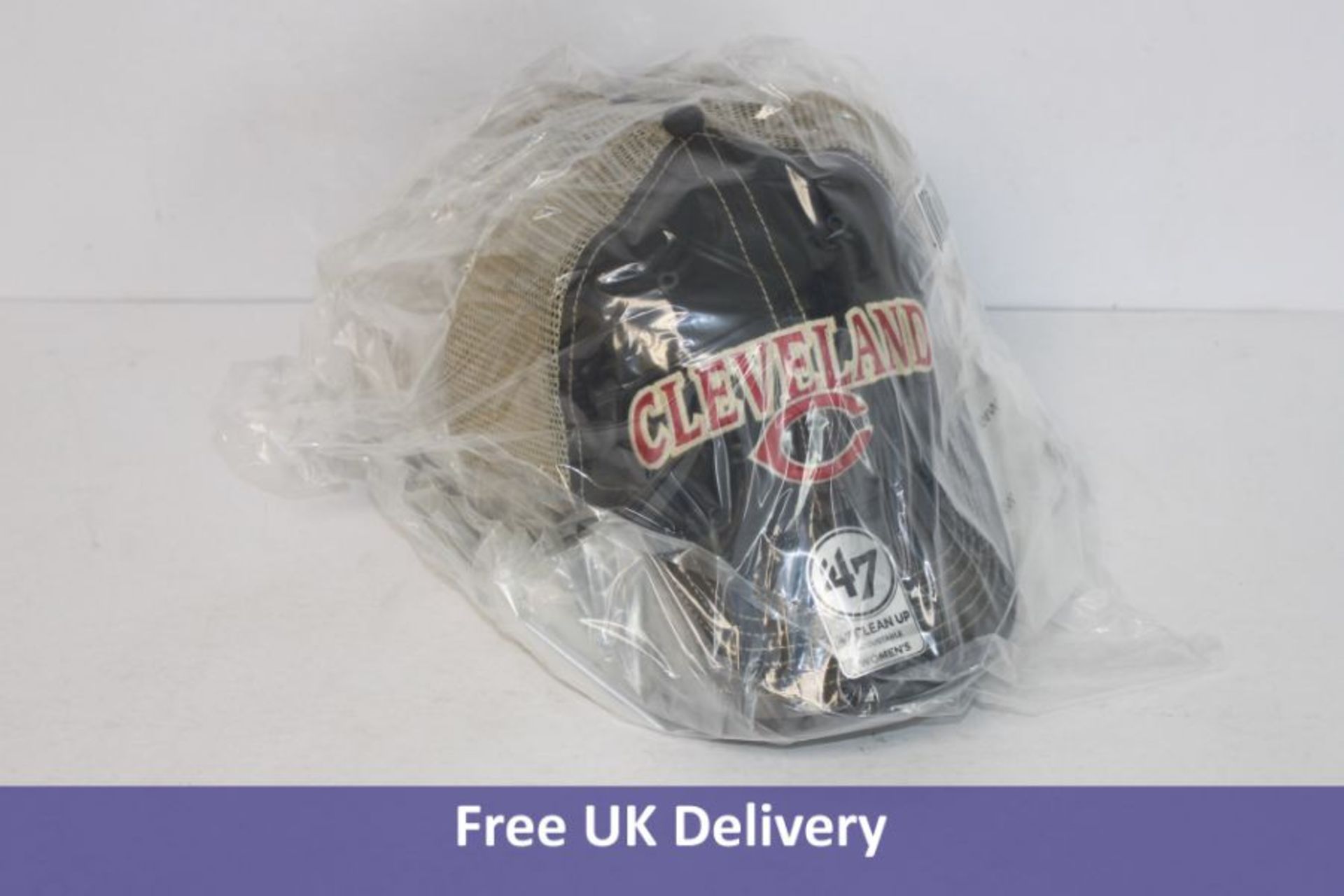 Eleven Cleveland Women's 47 Vintage Clean Up Baseball Caps, Navy