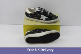 Golden Goose Children's Old School Trainers, Cherry Print and Black, UK 2.5