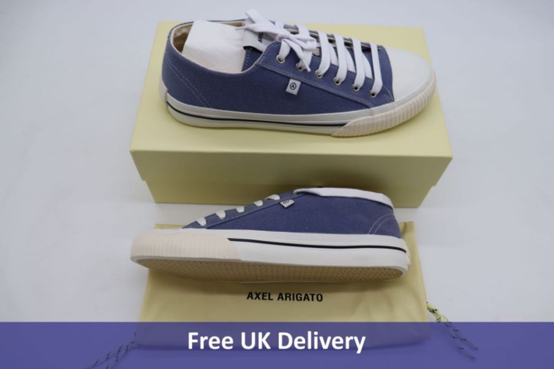 Axel Arigato Midnight Low Trainers, Blue, UK 9