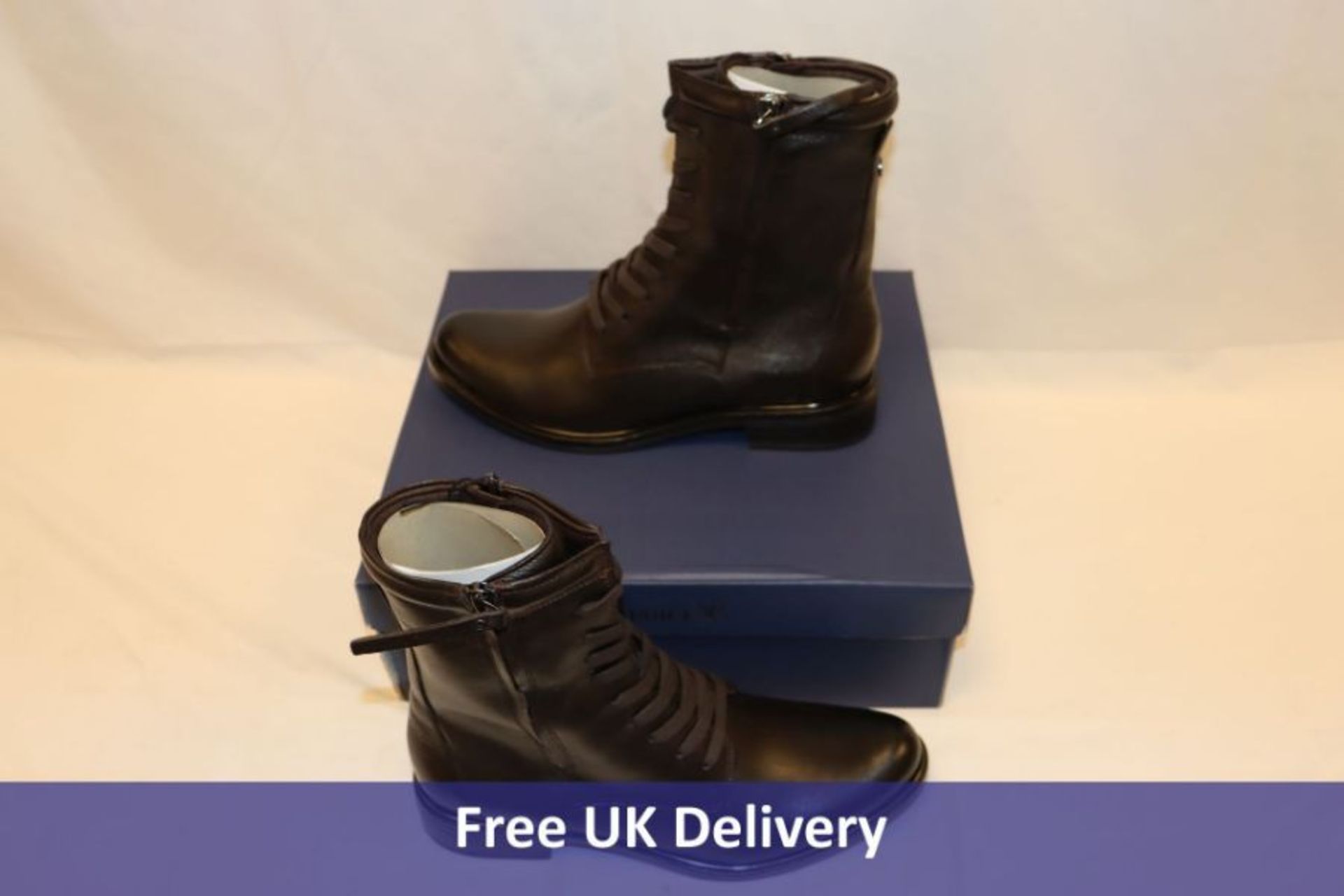 Caprice Women's Ankle Boots, Dark Brown Nappa, UK 6.5