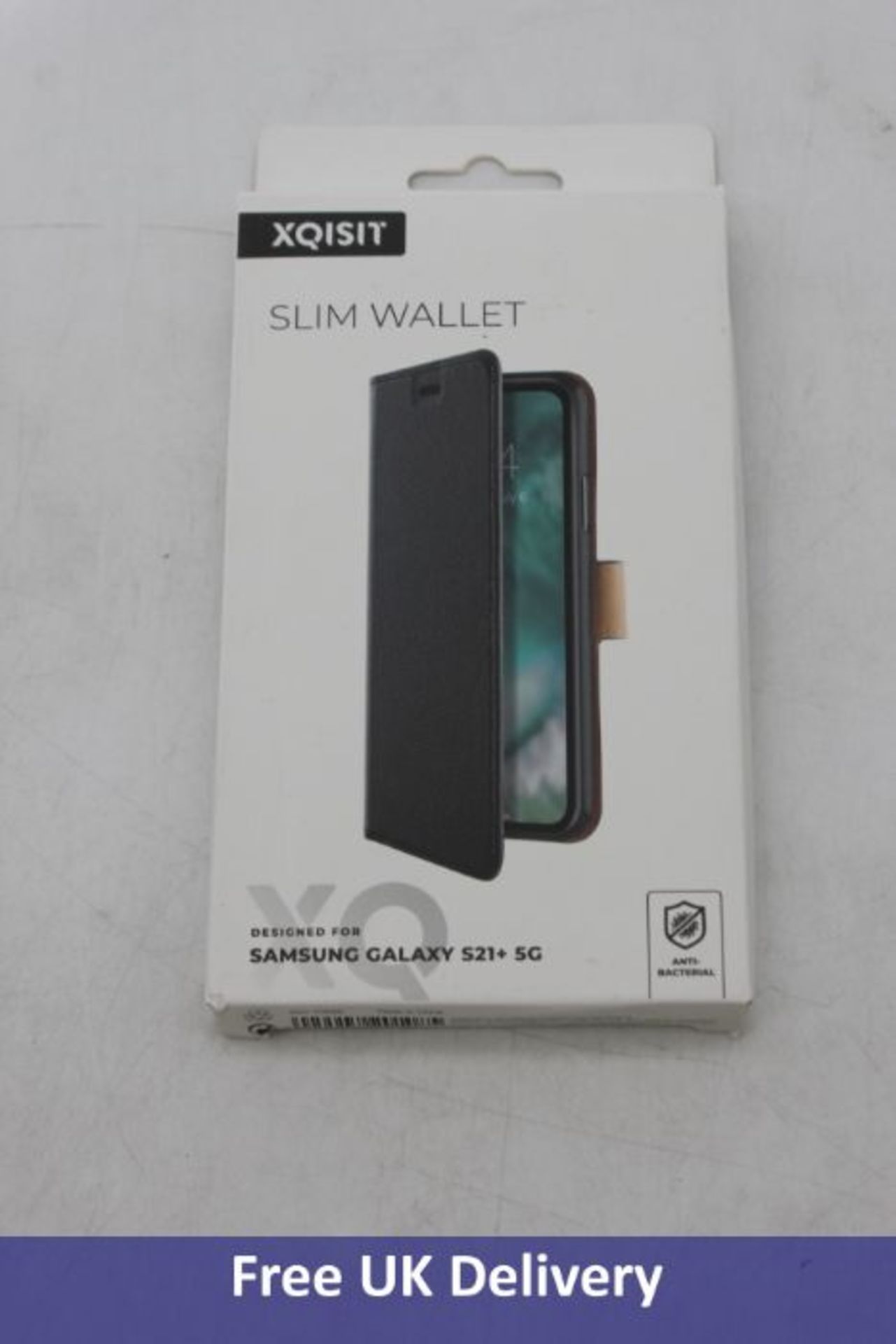 Nine XQISIT Slim Wallet Galaxy S21+/S21+ 5G Cases, Black