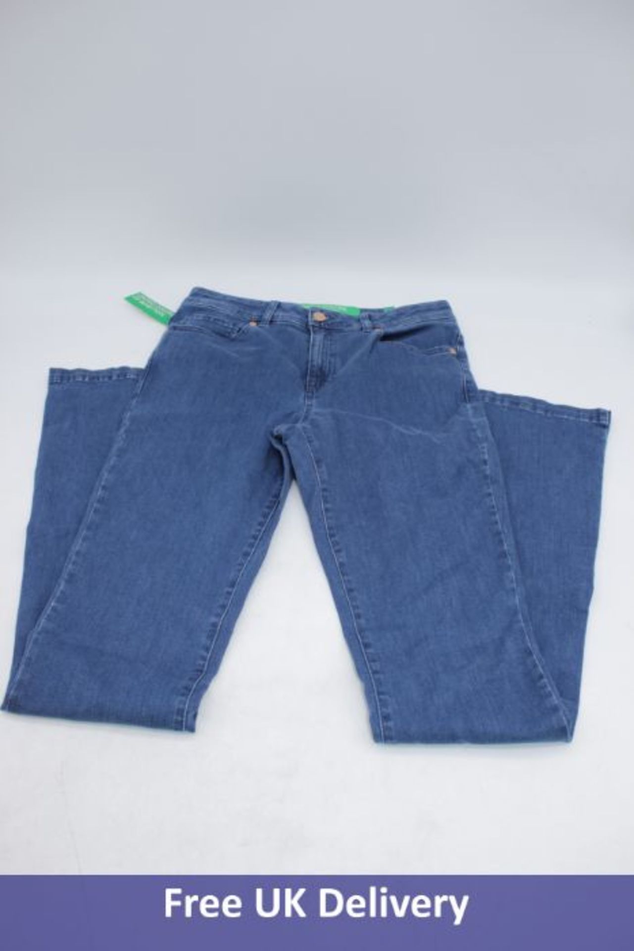 Two United Colour OF Benetton Slim Fit Women's Jeans, Blue, 1x EU 29, 1x EU 30