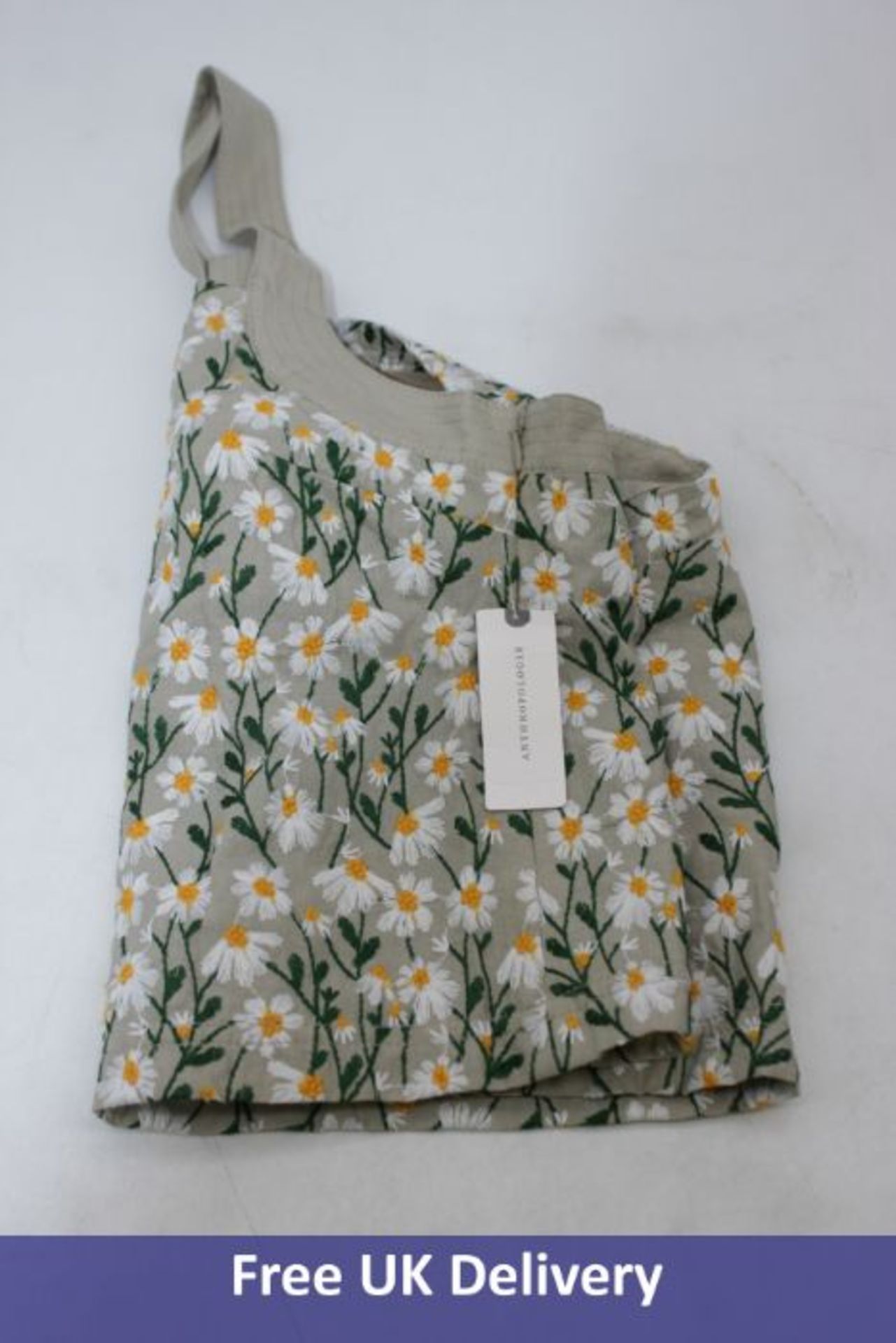 Two Anthropologie Floral Women's Clothing to include 1x Shorts, Green, UK S and 1x Top, Green, UK XS - Image 2 of 2