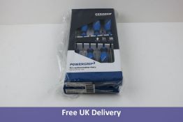 Two Gedore Power Grip 3 Screwdriver Sets Includes 6 Screwdrivers In Each Set,