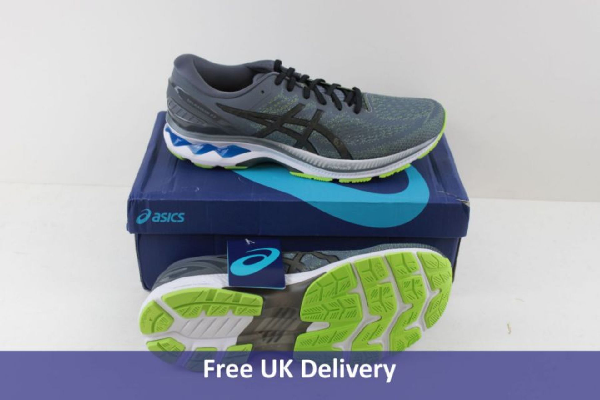 Asics Men's Gel-Kayano 27 Running Trainers, Metropolis and Gunmetal, UK 11