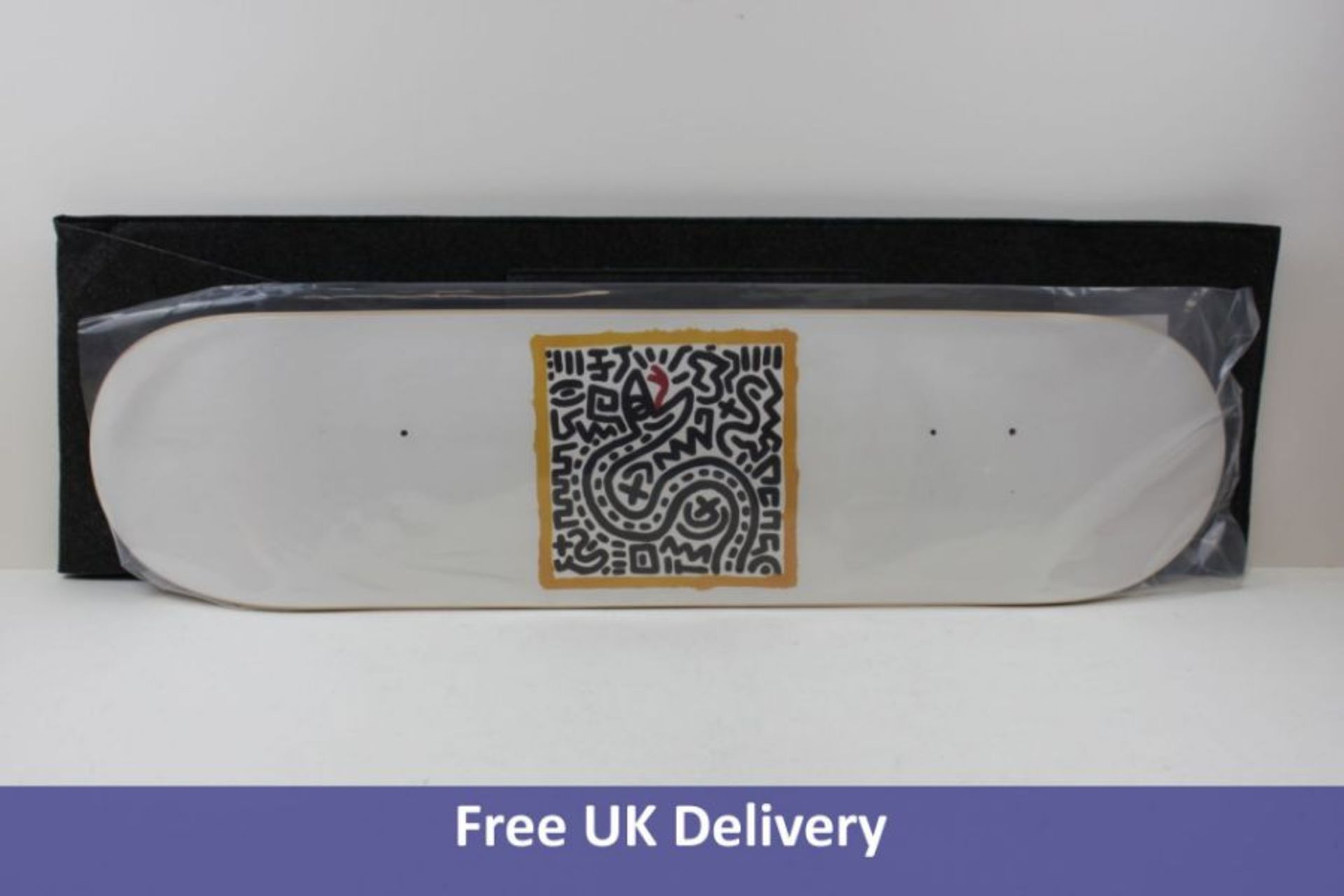 The Skateroom Keith Haring Snake Skateboard, Open Edition