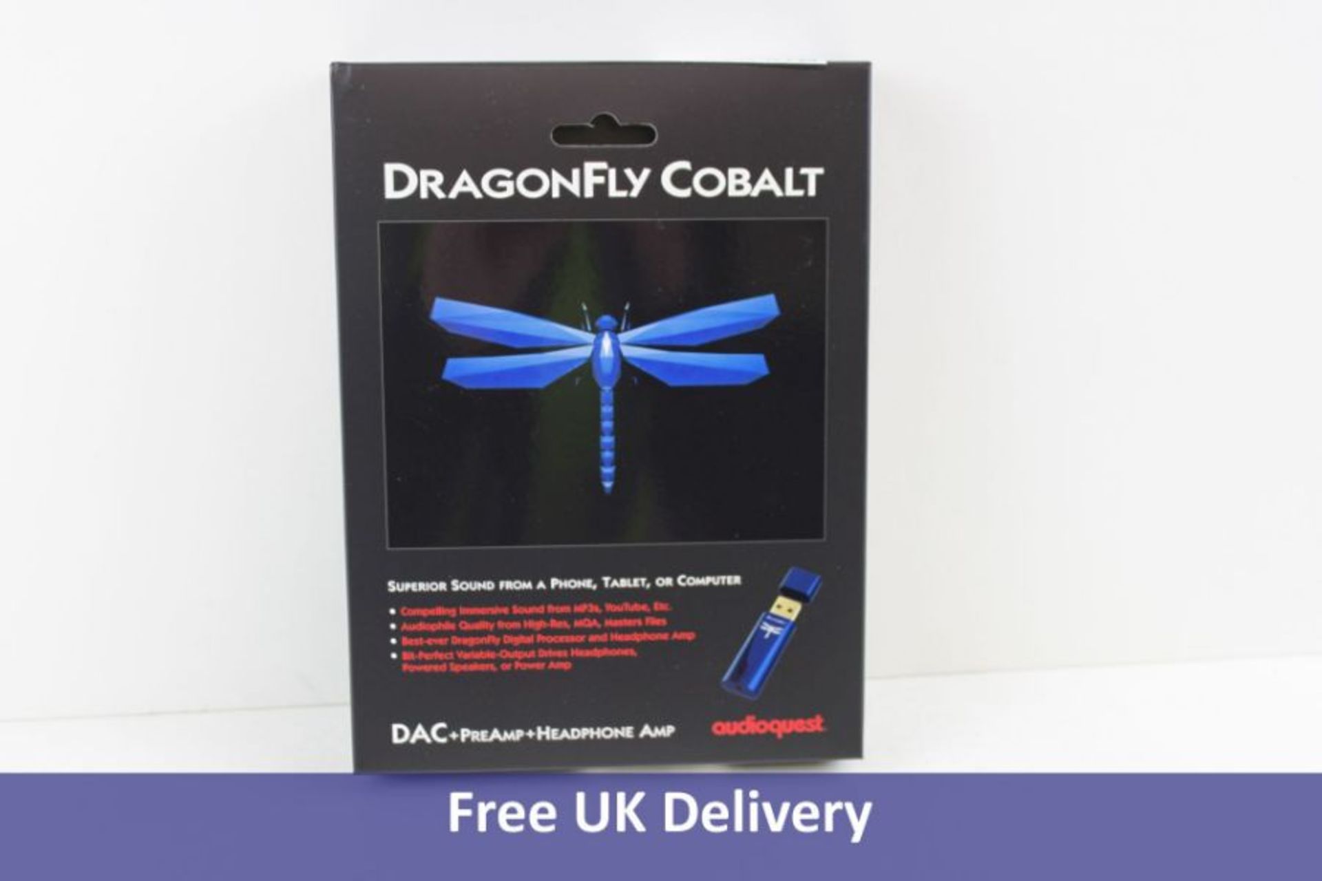 AudioQuest DragonFly USB DAC, Cobalt