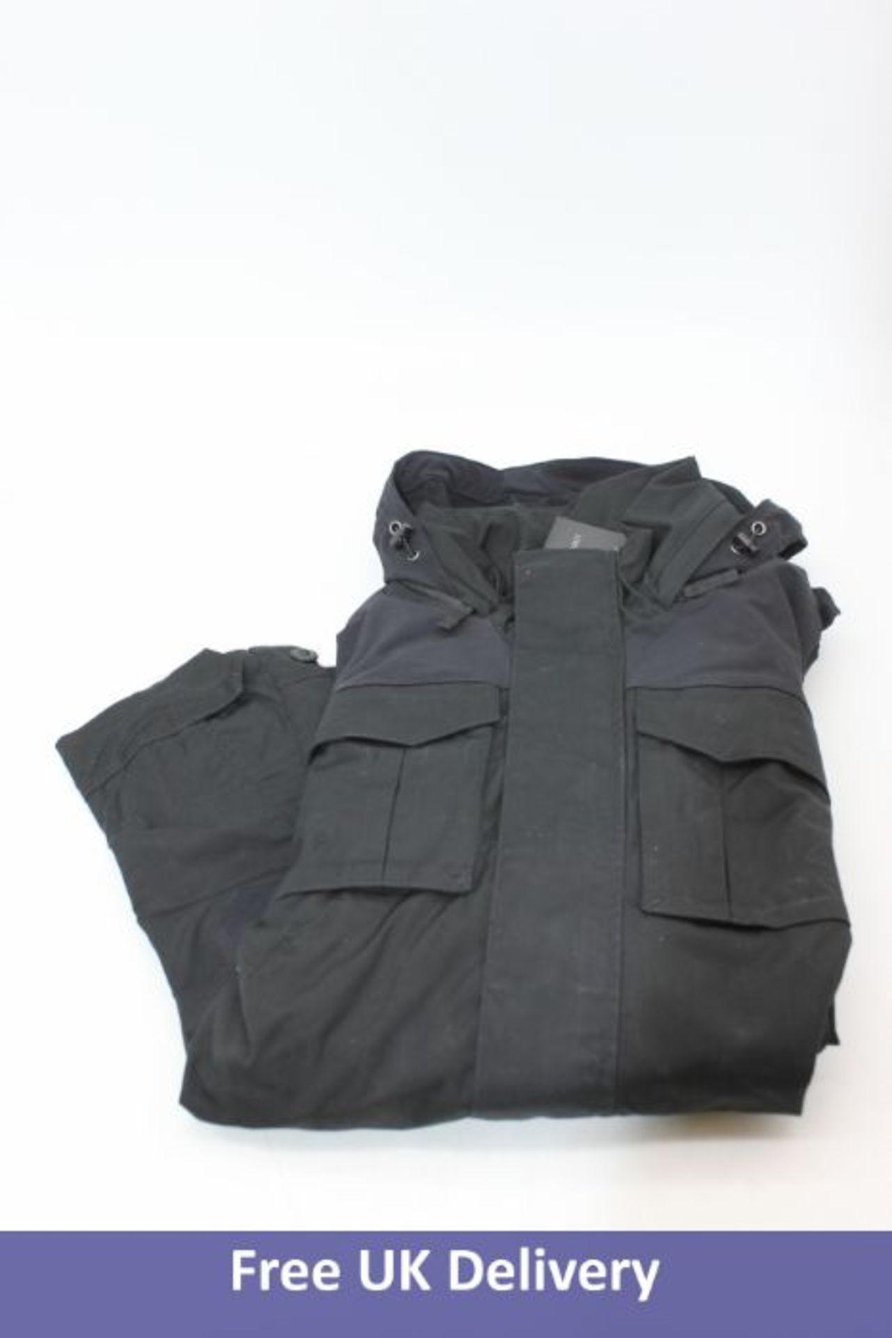 Helikon-Tex Covert M-65 Jacket, Black, EU Size 3XL