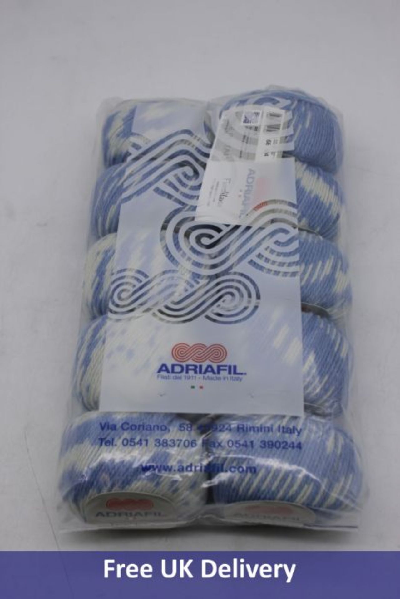 Three Packs of Adriafil Knitcol DK 75% Wool Laine Wolle, Size 125mx4-4.5mm (10 Items/Pack), 1x Colou - Image 2 of 3