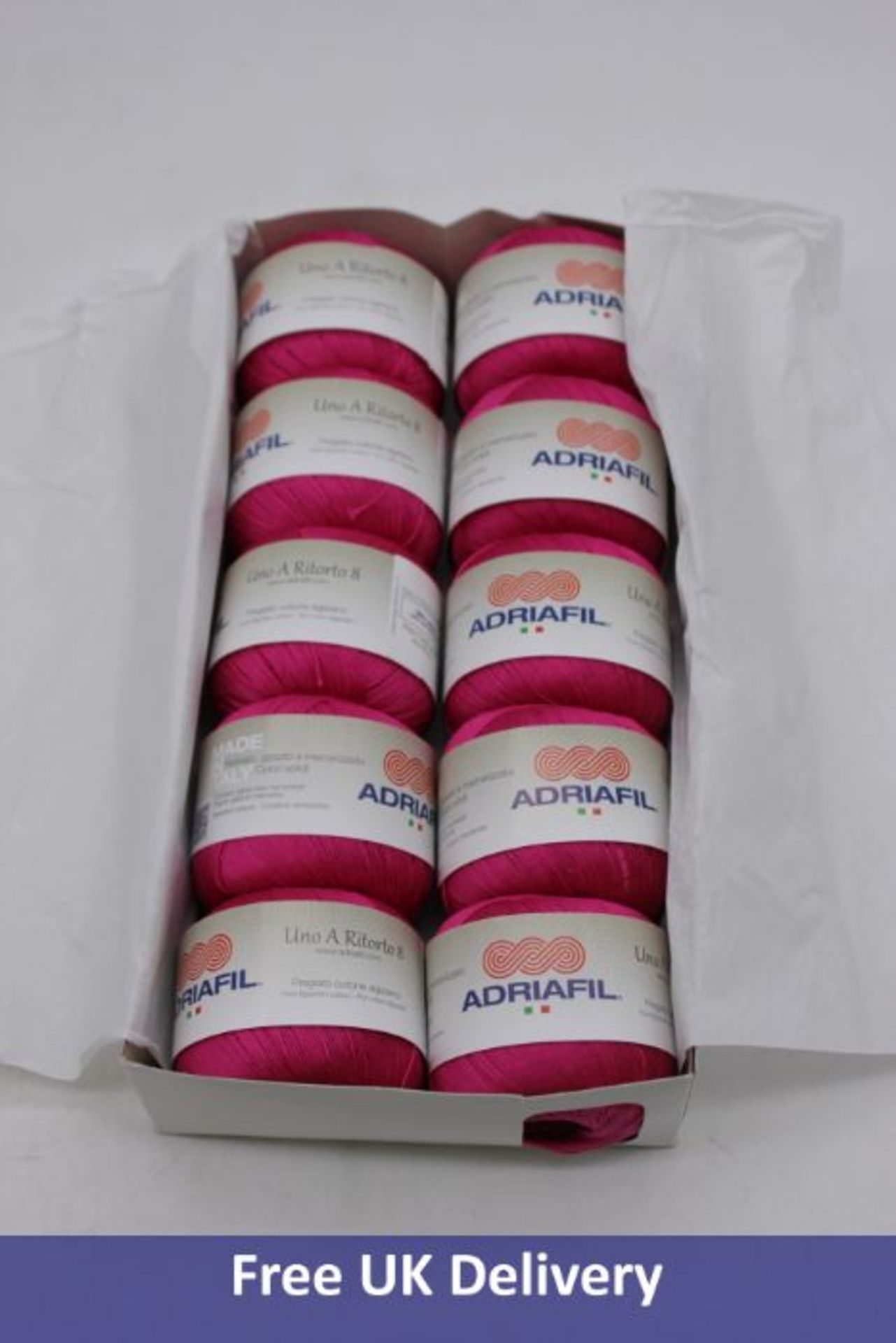 Four Packs of Adriafil Uno A Ritorto 8 100% Cottone (10 Piece in Pack), 1x Colour 25 06, Size 1.5-1. - Image 2 of 4