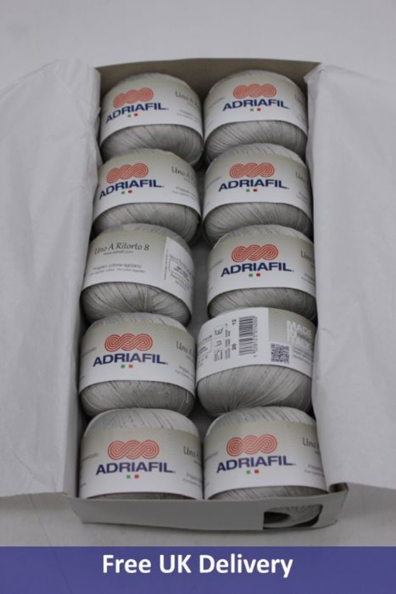 Four Packs of Adriafil Uno A Ritorto 8 100% Cottone (10 Piece in Pack), 1x Colour 25 06, Size 1.5-1. - Image 4 of 4