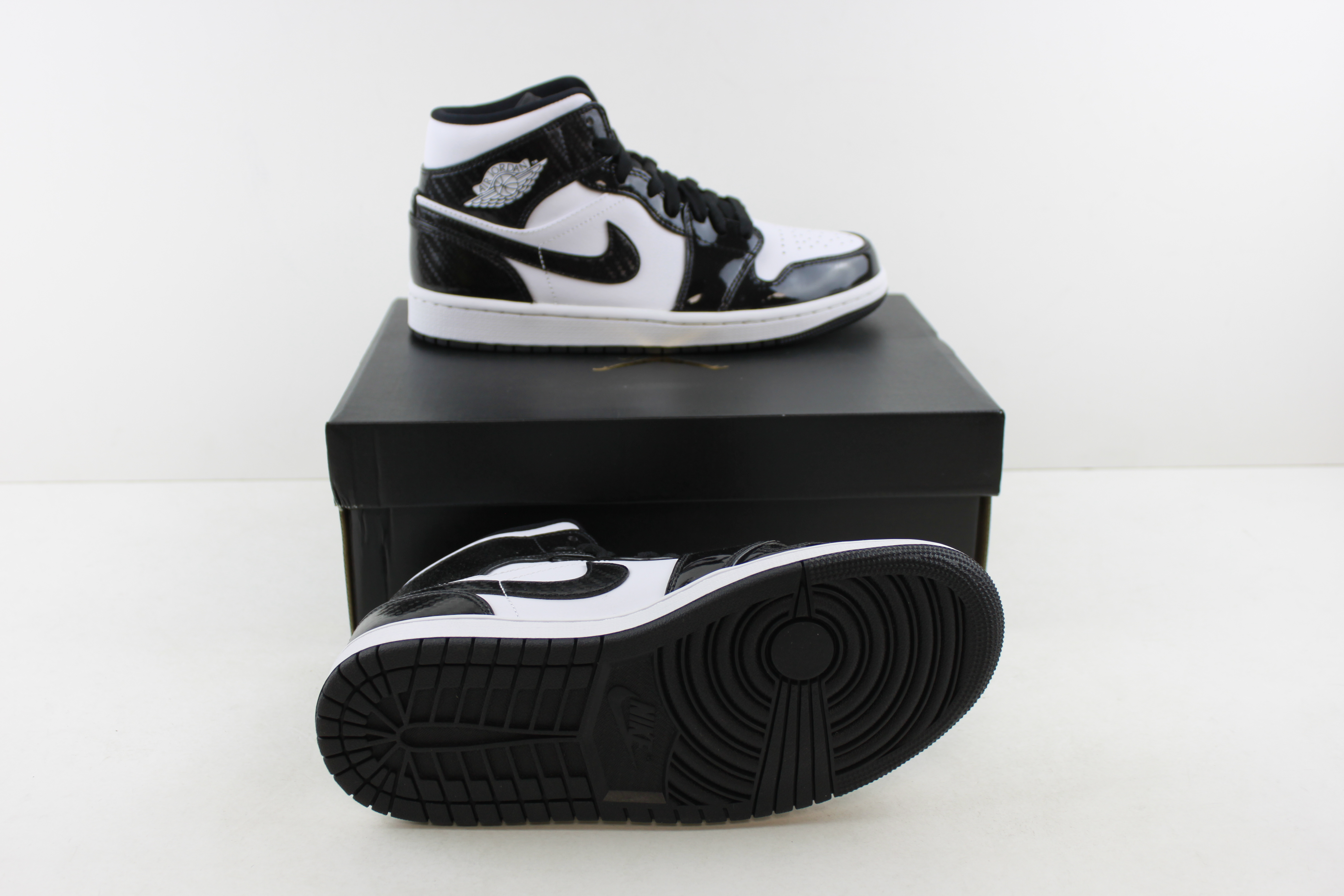 Air Jordan Women's 1 Mid Se All Star 2021 Trainers, Weekend Black, UK 6 - Image 2 of 5