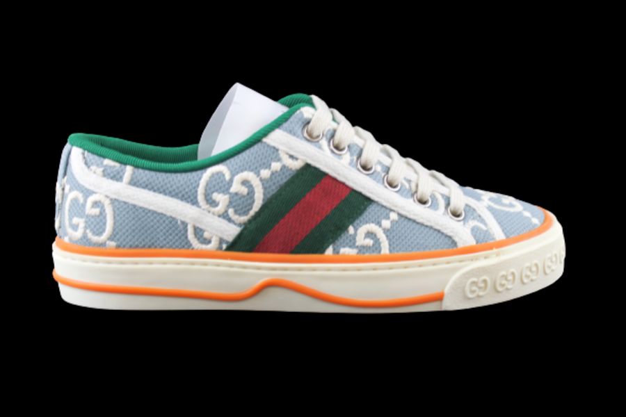 Gucci Women's WG Tennis 1977 Trainers, Multicoloured, UK 3.5