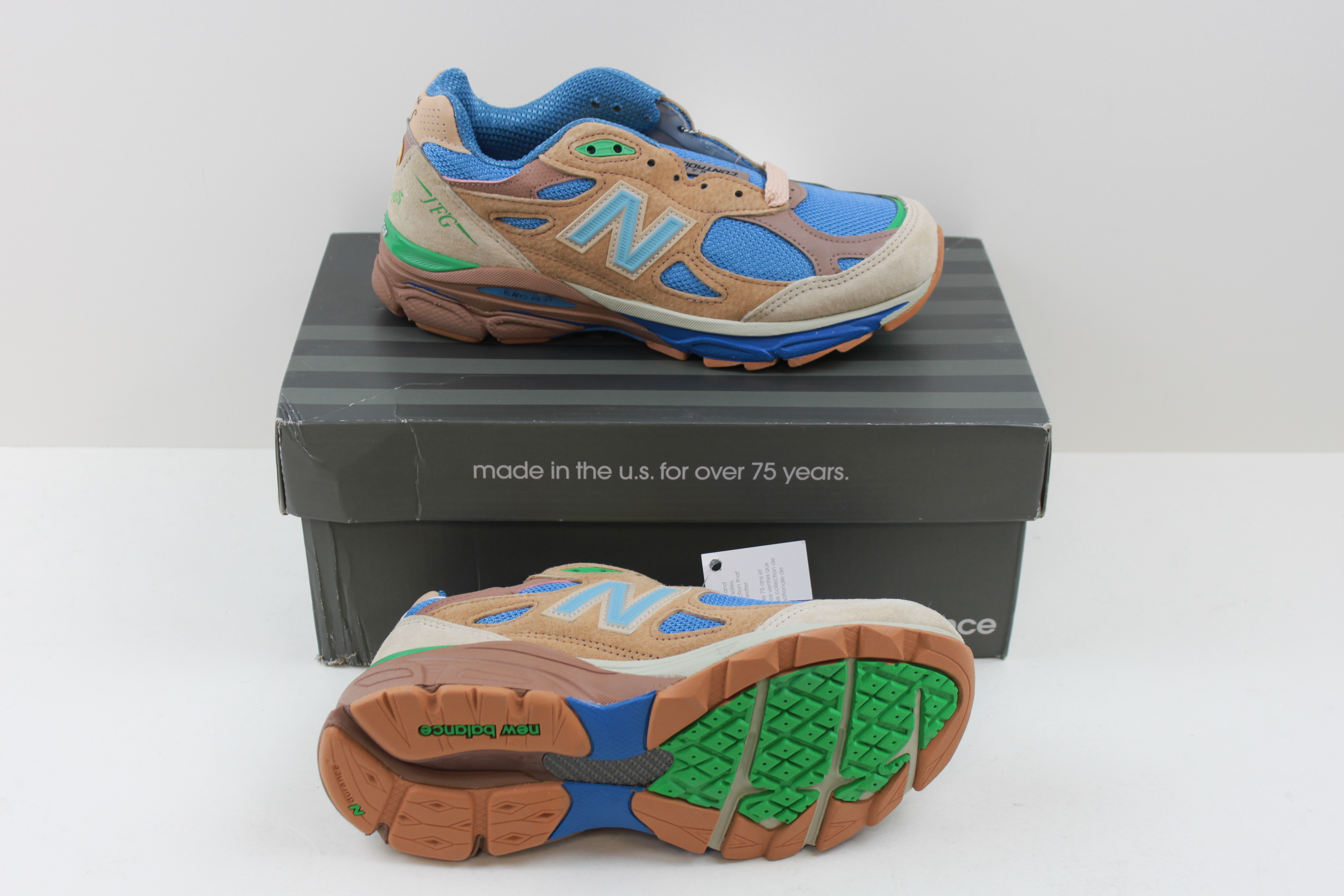 New Balance Women's Trainers, Multicolored, UK 4. Box damage - Image 2 of 5