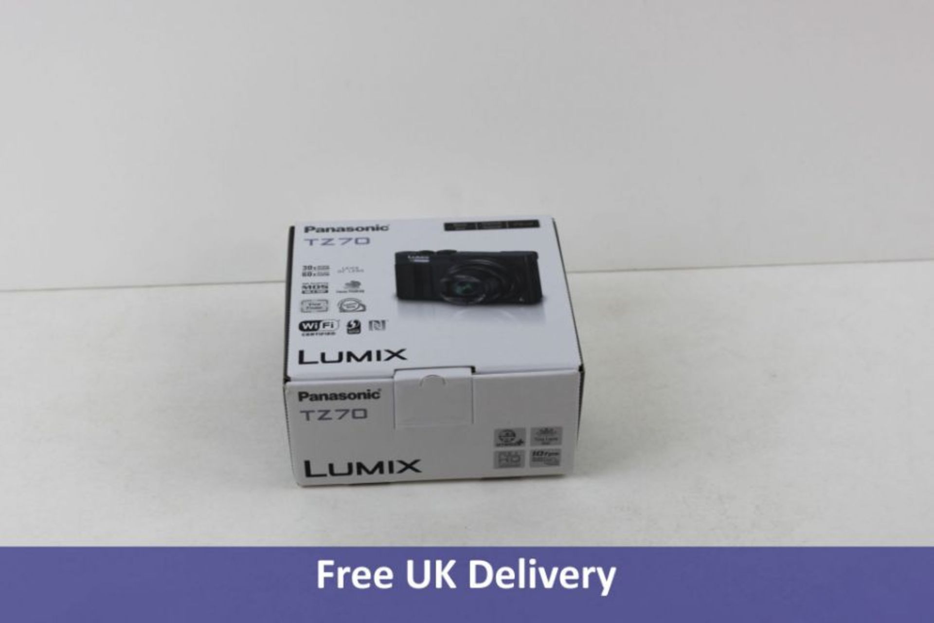 Panasonic Lumix DMC-TZ70 Camera, Black