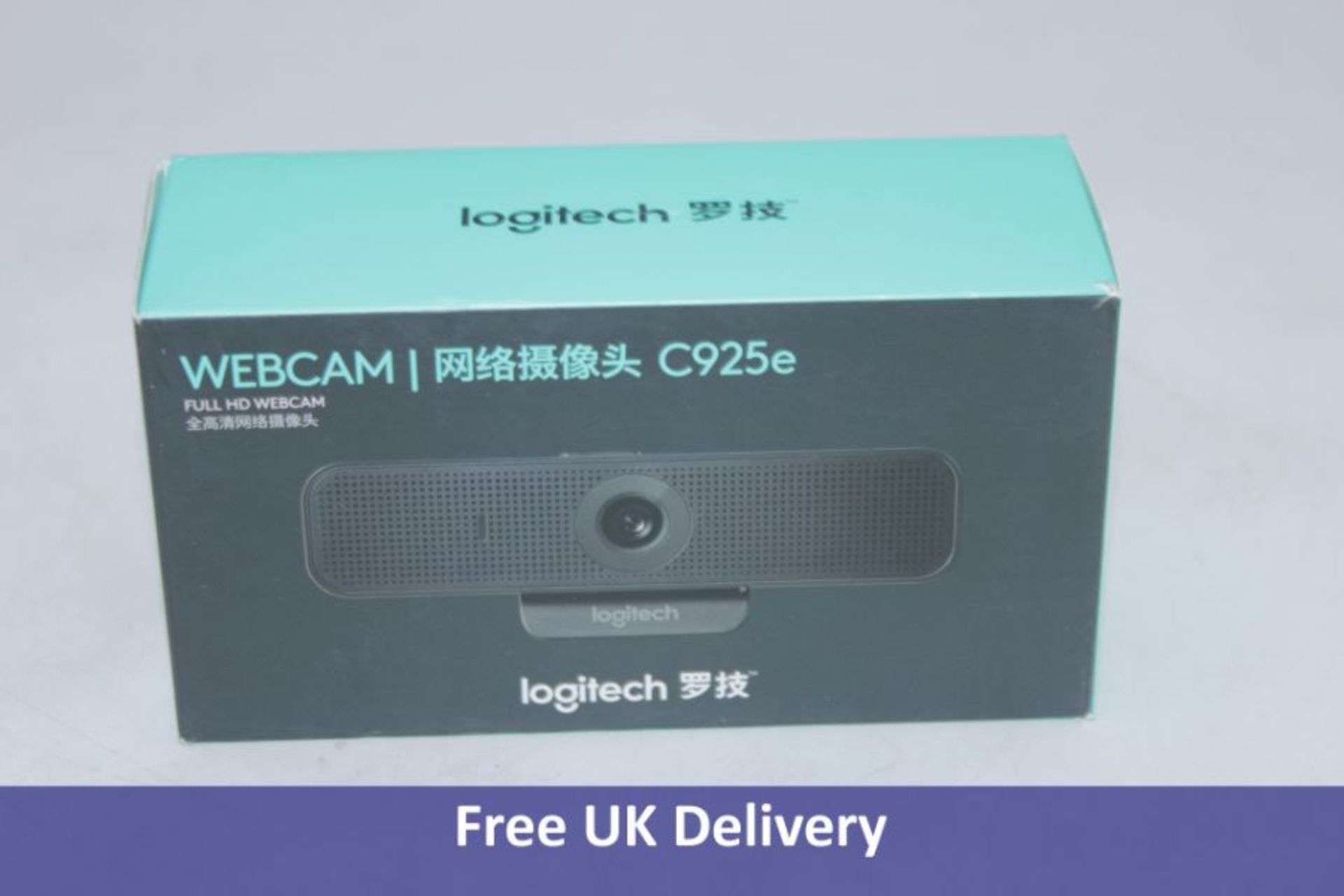 Logitech C925e Webcam, Black