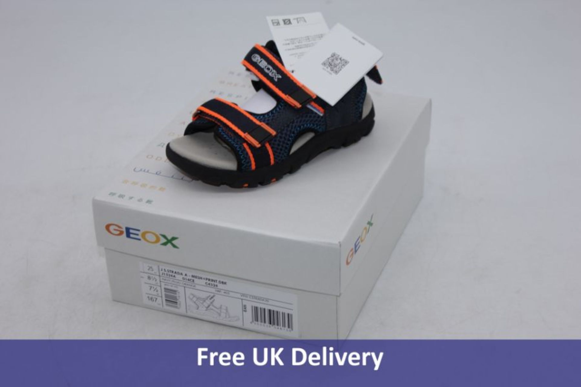 Seven pairs of Geox Children's Footwear to include 1x J Kilwi Trainer, Beige, UK 3, 1x Sand Elthan T - Image 4 of 7