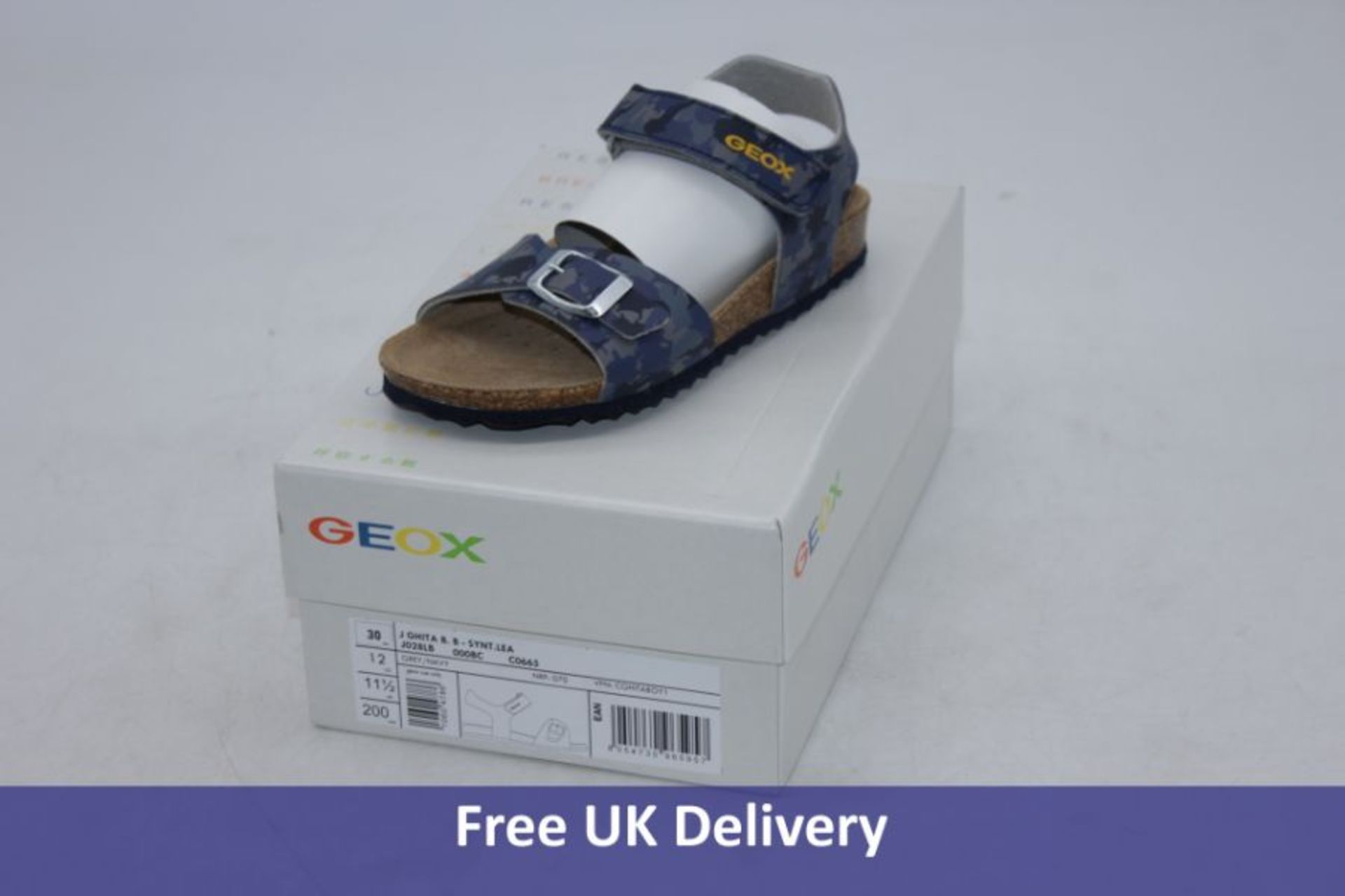 Seven pairs of Geox Children's Footwear to include 1x J Kilwi Trainer, Beige, UK 3, 1x Sand Elthan T - Image 6 of 7