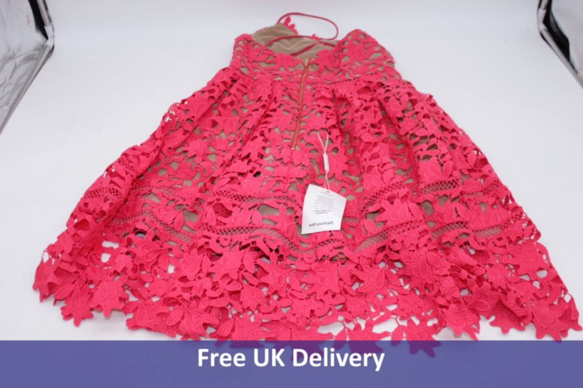Hot Pink Mini Azaelea Dress, UK 6