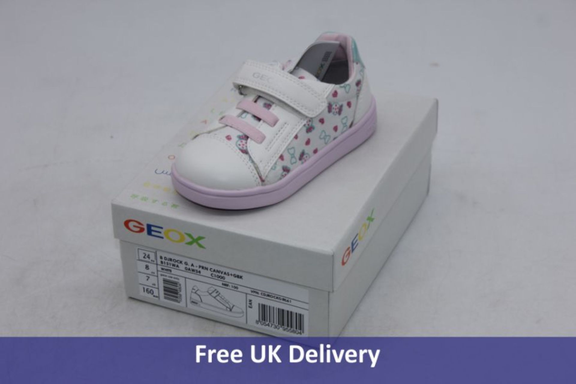Seven pairs of Geox Children's Footwear to include 1x J Kilwi Trainer, Beige, UK 3, 1x Sand Elthan T - Image 3 of 7