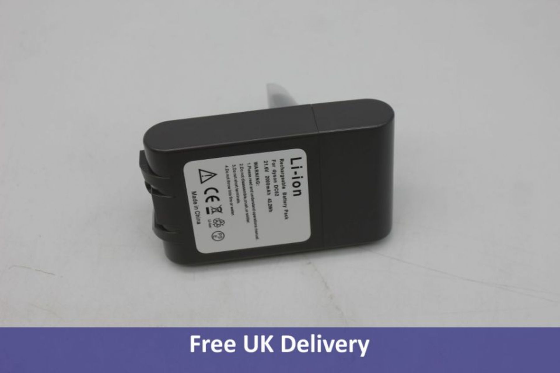 Four Vacuum Cleaner Batteries suitable for Dyson V6 DC58 DC59 - Image 2 of 2