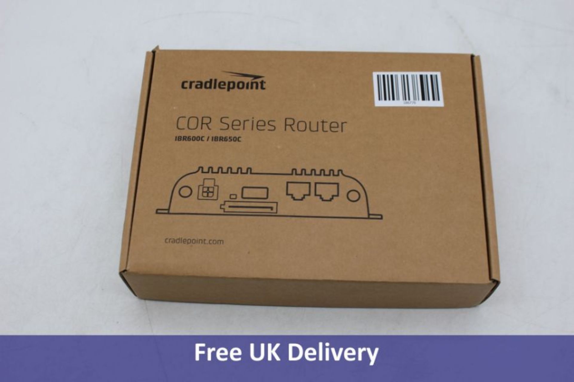 Cradlepoint IBR600C-150M-B COR Series Router, Black