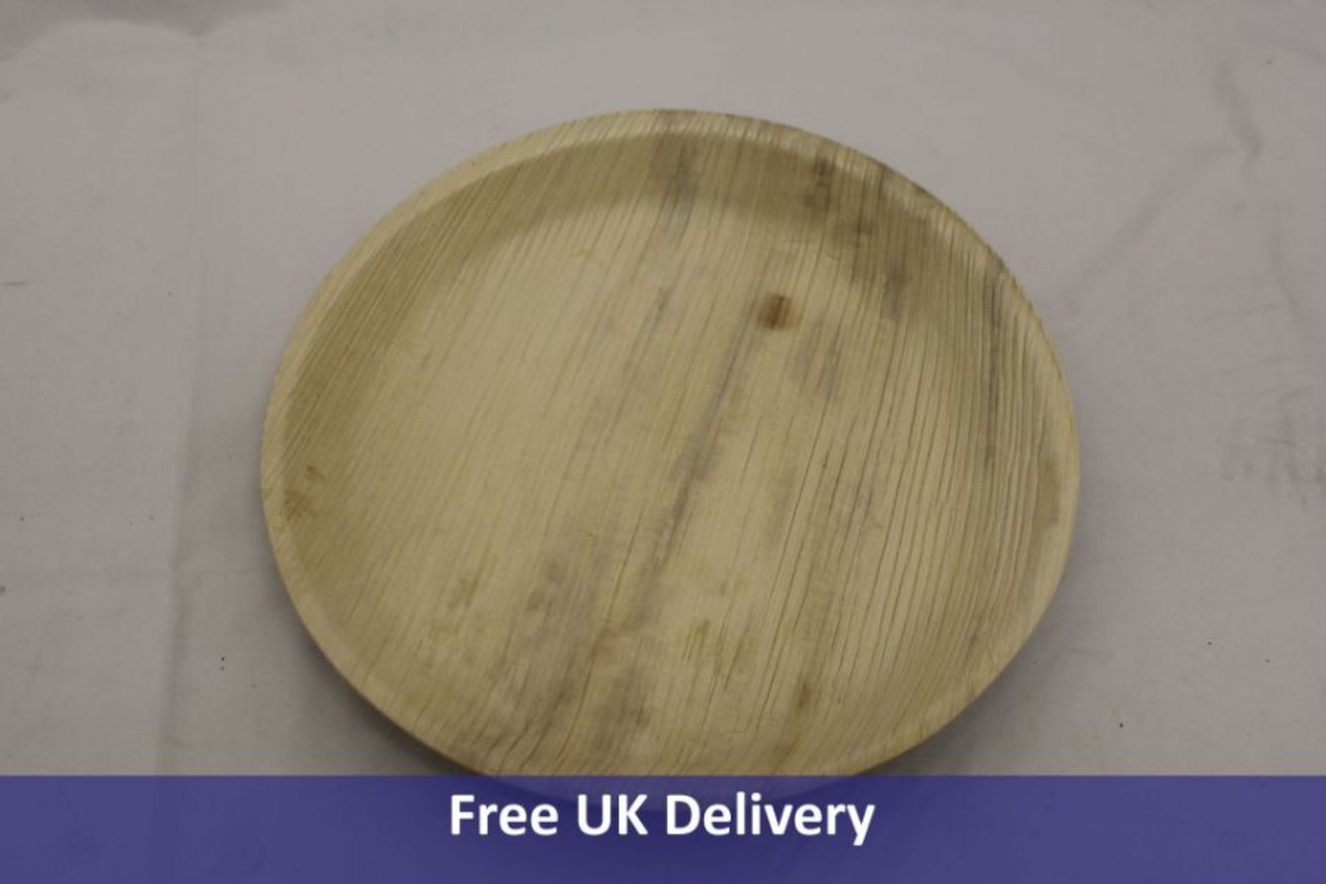 10" Round Like Bamboo Plate, Disposable
