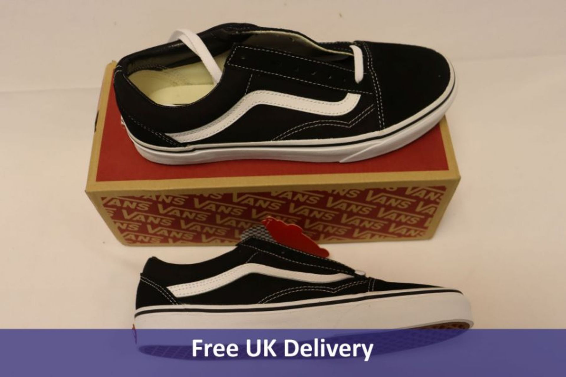 Vans Old Skool, Black, UK 7.5