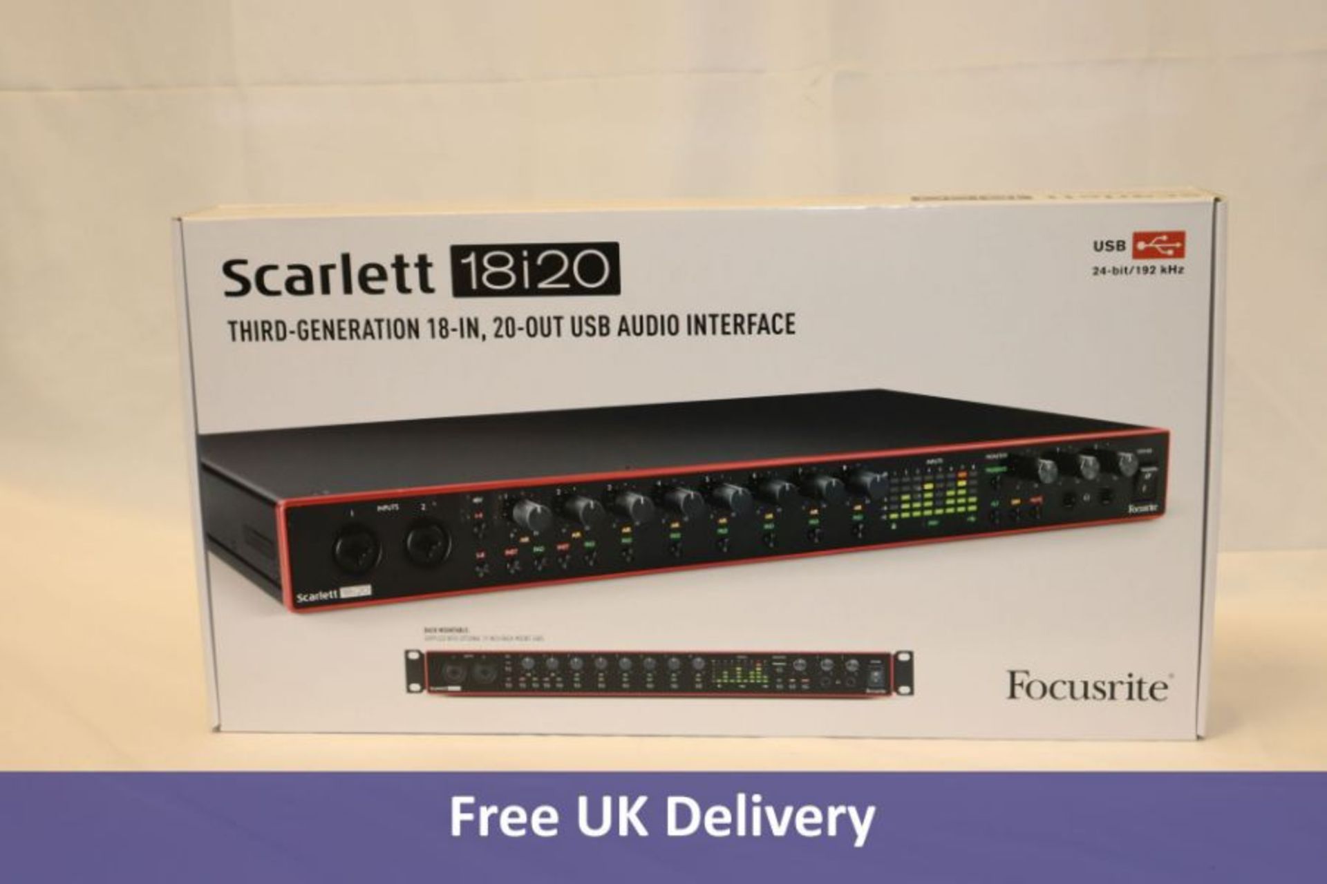 Focusrite Scarlett 18i20 Audio Interface 3rd Gen