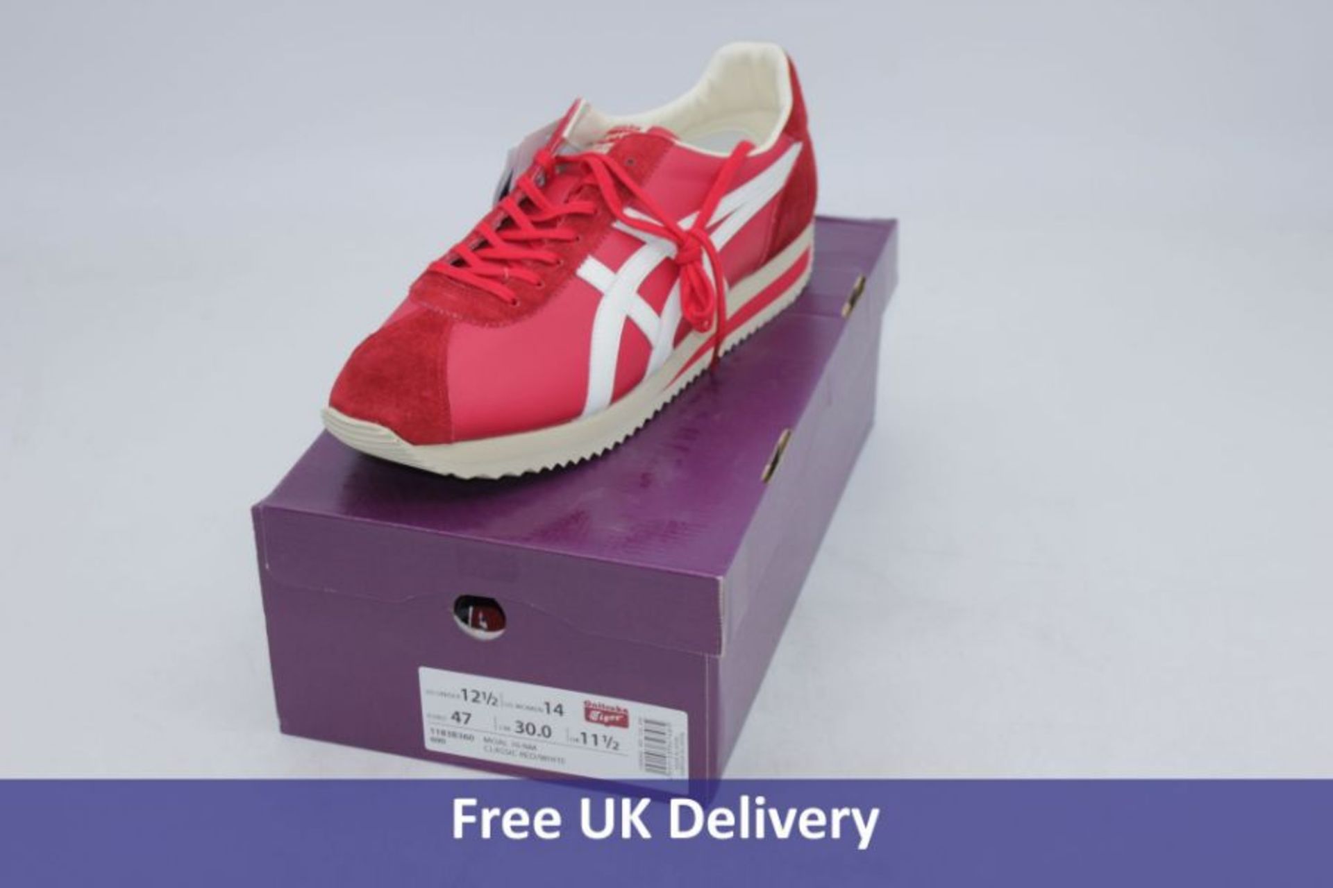 Onitsuka Tiger Moal 76 NM Trainers, Red/White, UK 11.5