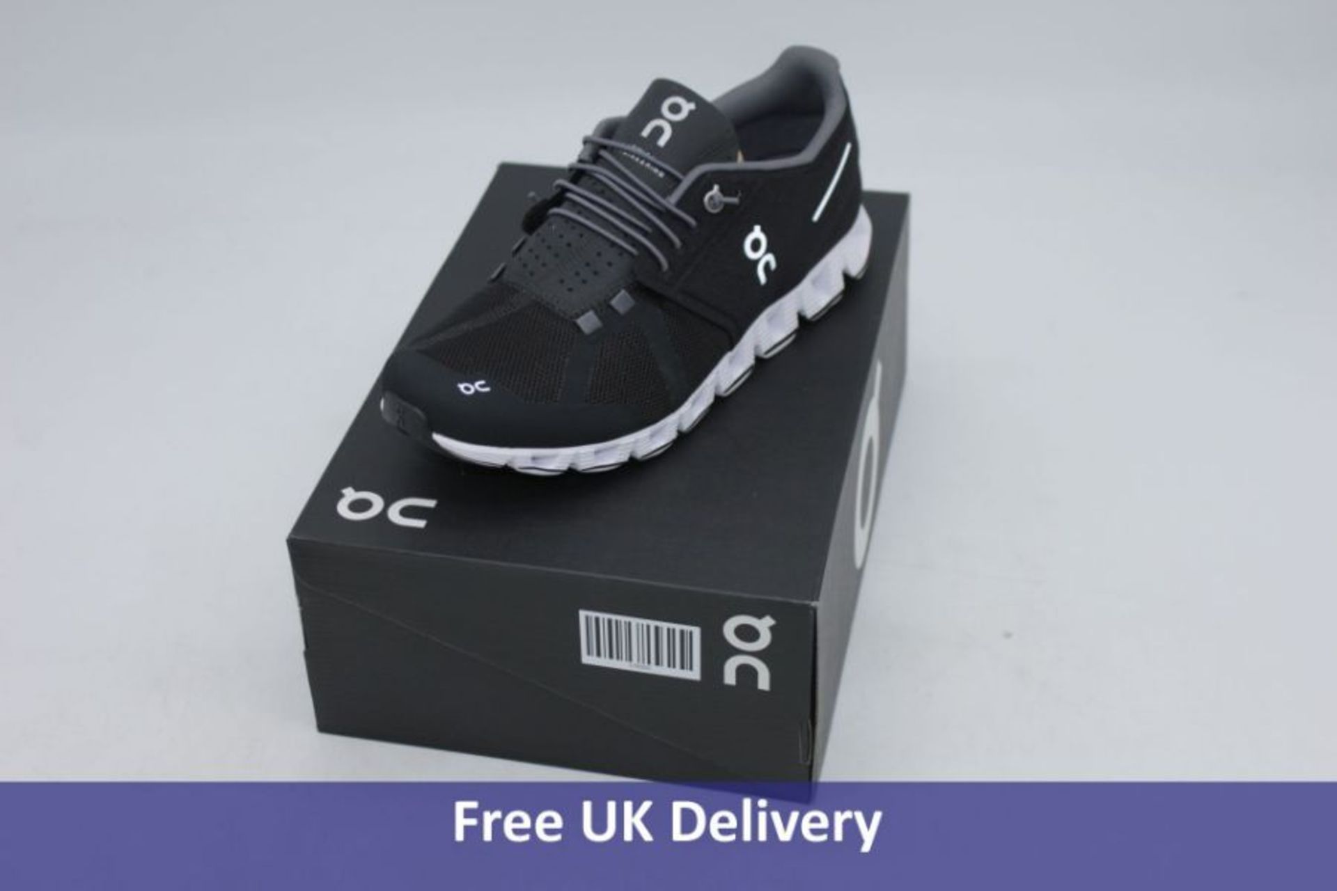 ON Cloud Mens Cloud Black Running Shoes, UK 8.5