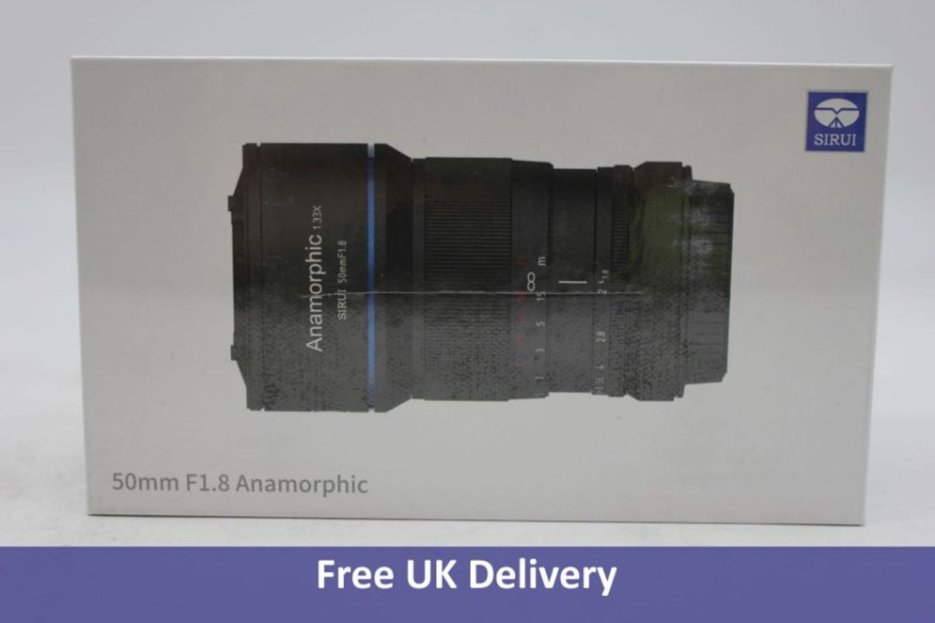 SIRUI 50mm, f1.8, Anamorphic Lens, 1.33x (E Mount) APS-C