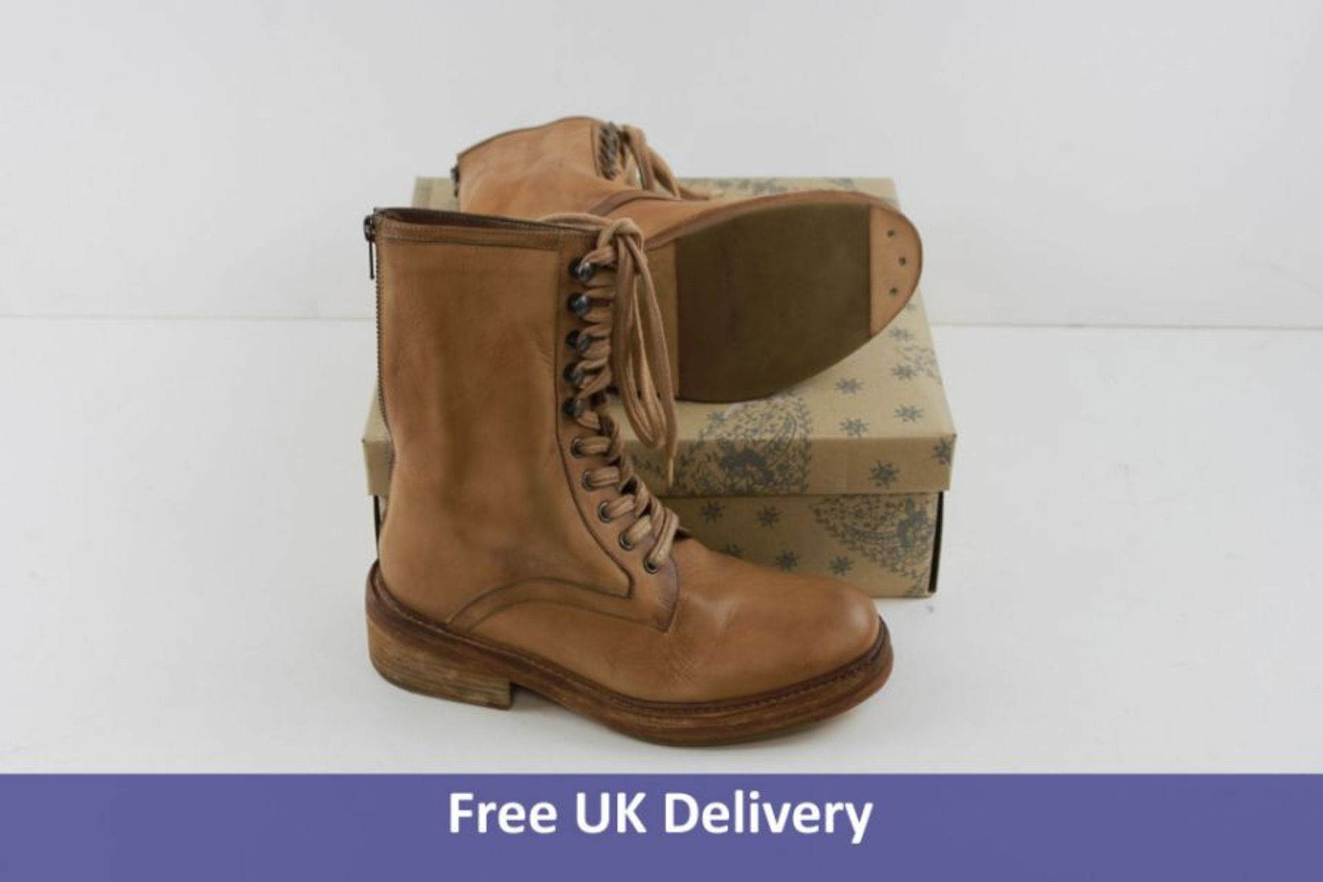 Free People Women's Santa Fe Boot, Light Honey, UK 4.5