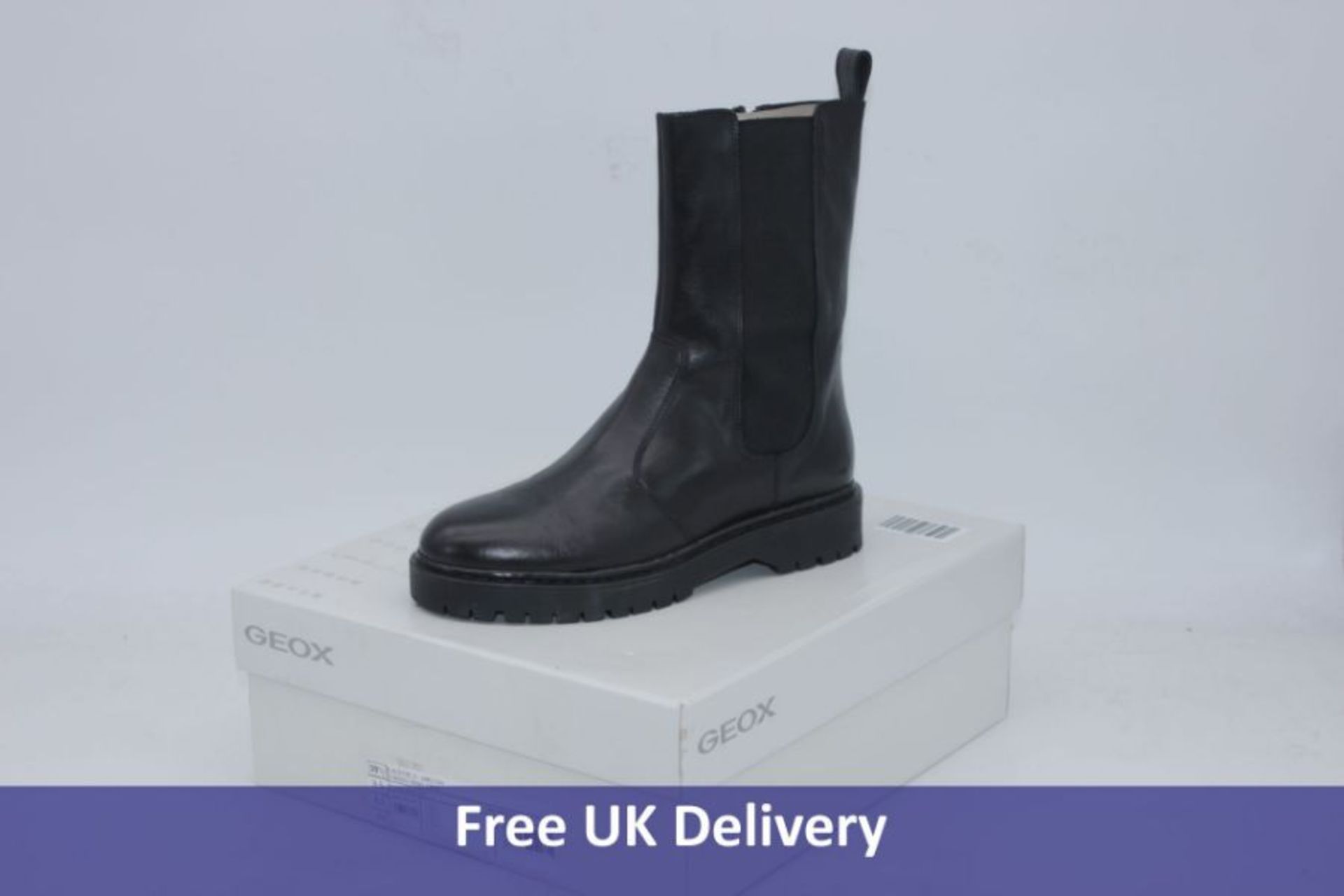 Geox Women's D Bleyze Ankle Boot, Black, EU 6.5