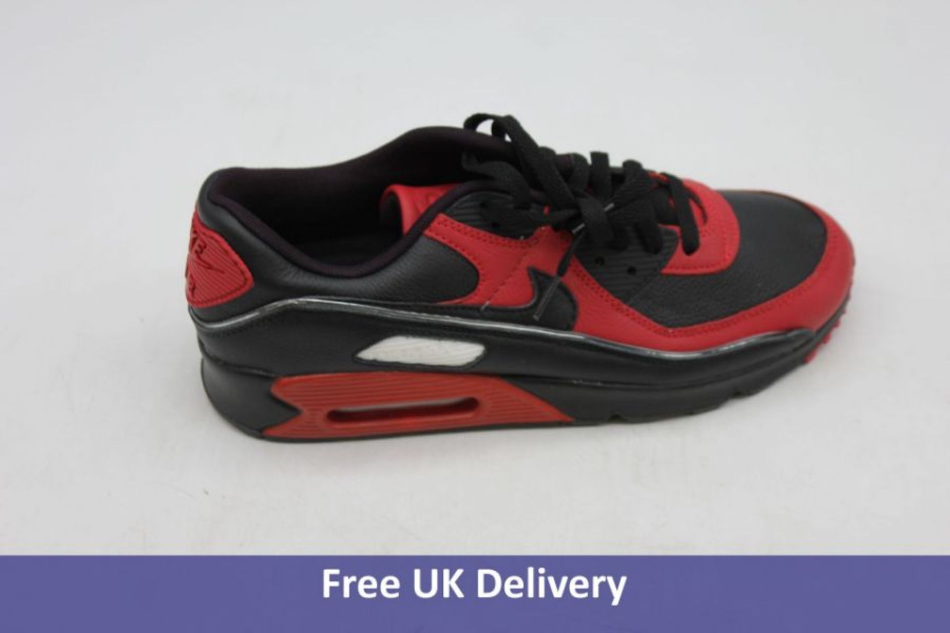 Men's Nike ID Air Max 90 "Nike By You' DJ3176-991, Red/Black, UK 9.5