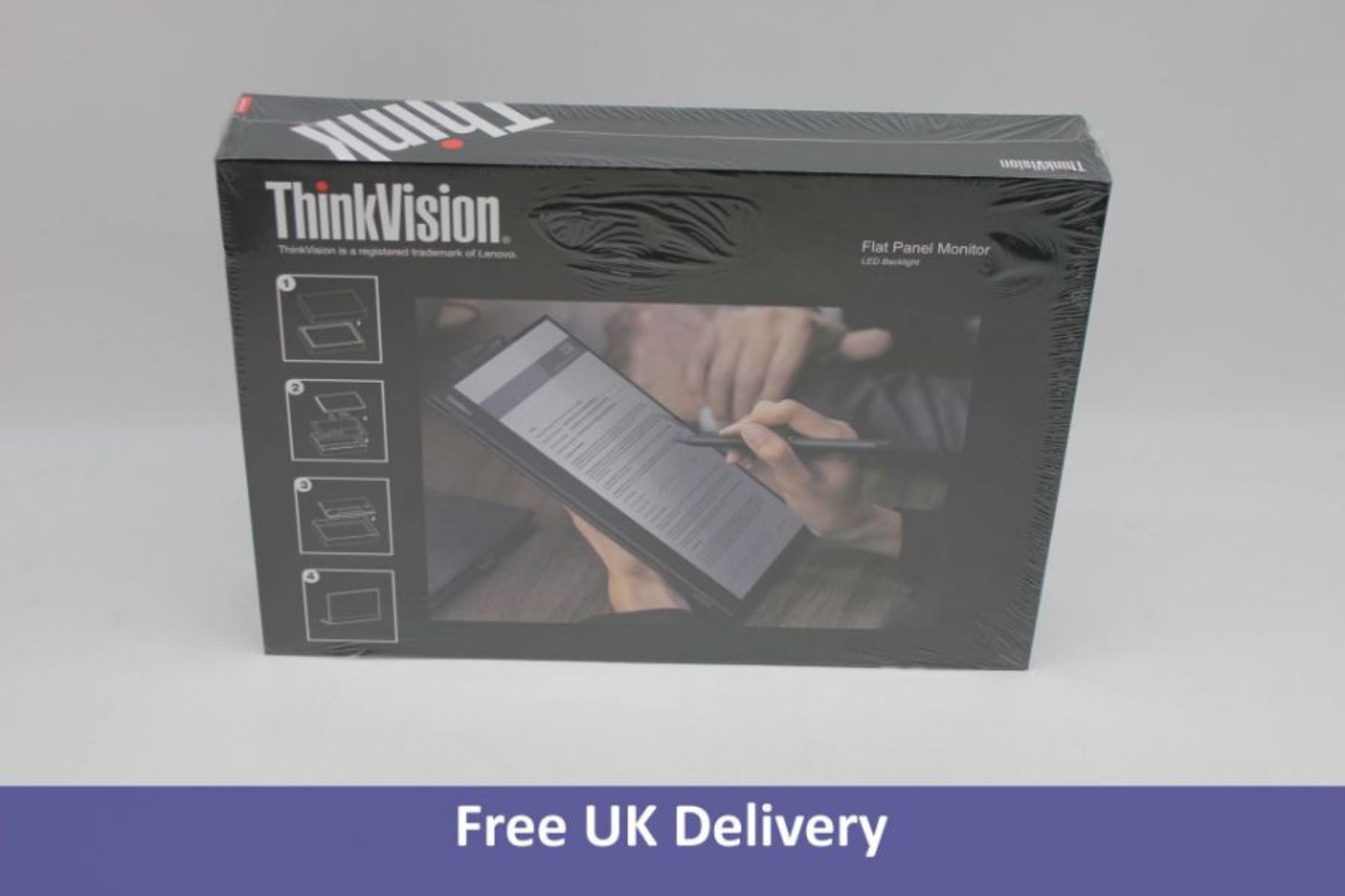 Thinkvision Flat Panel Monitor, LED Backlit