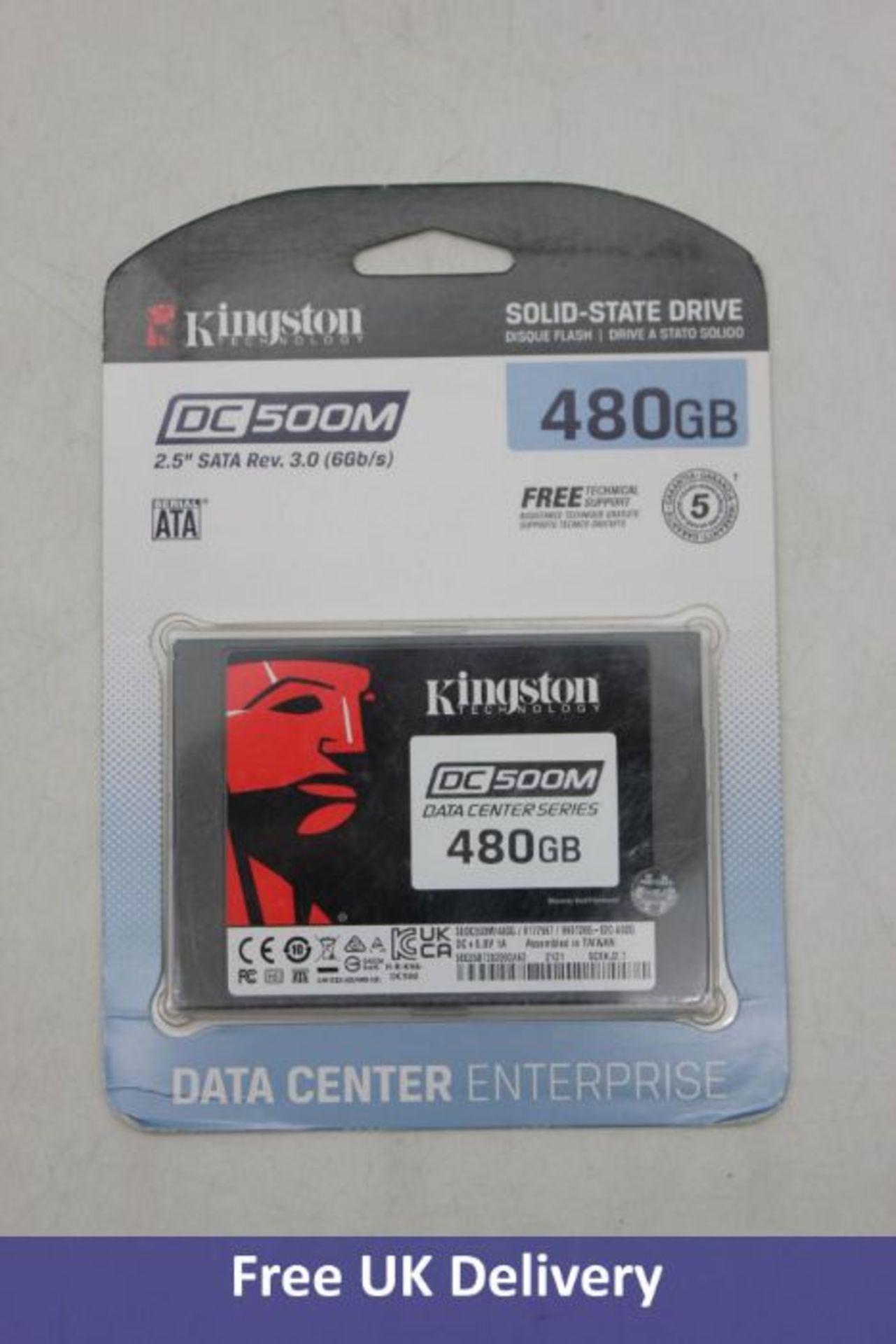 Two Kingston Solid-State Drives, 480GB - Image 2 of 2