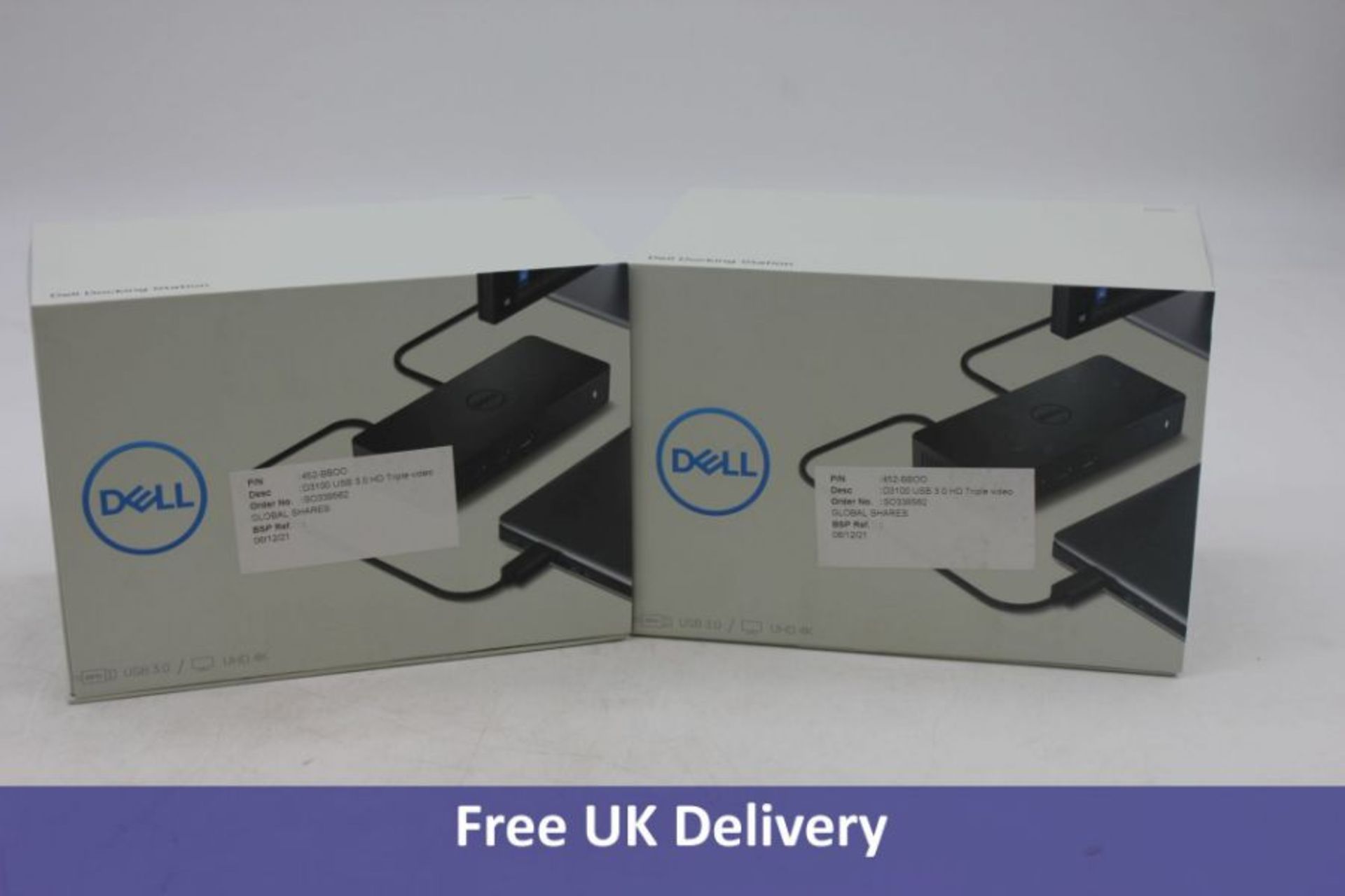 Dell D3100 Docking Station, Black