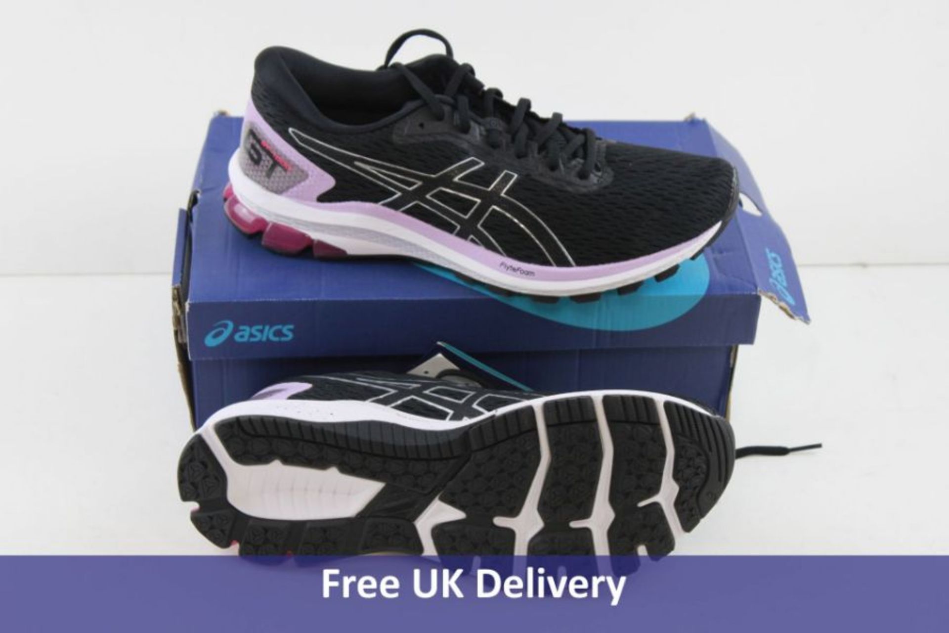 Asics Women's GT 1000 9 Trainers, Black and Pure Silver, UK 10