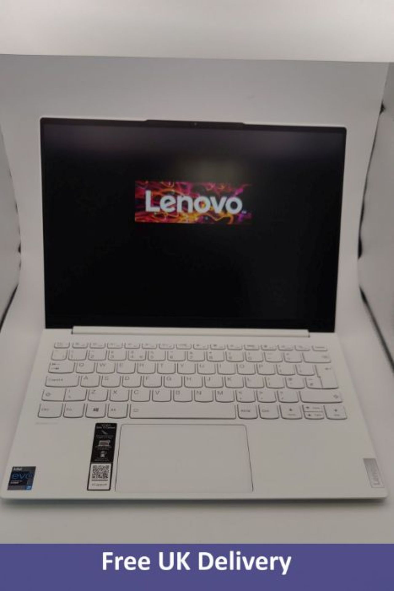 Lenovo Yoga 7i Slim Carbon Laptop, Core i7-1165G7, 16GB RAM, 512GB SSD, Windows 10 Home, Moon White.