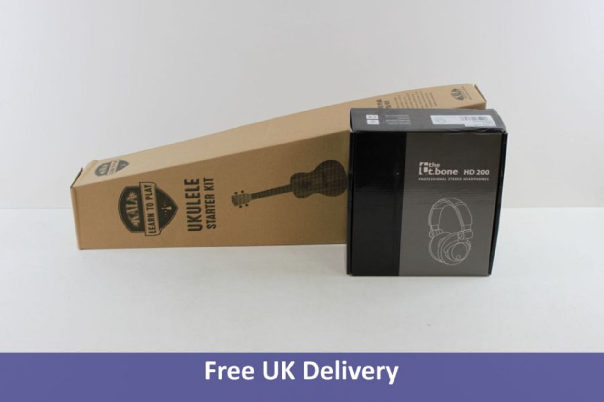 Two Musical Items to Include 1x Kala Ukulele Starter Kit and 1x The T Bone Hd200 Professional Stereo