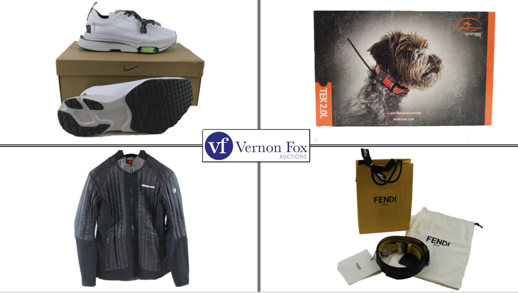 TIMED ONLINE AUCTION: A superb range of Trainers, Sportswear and Fashion items, plus much more. FREE UK DELIVERY!