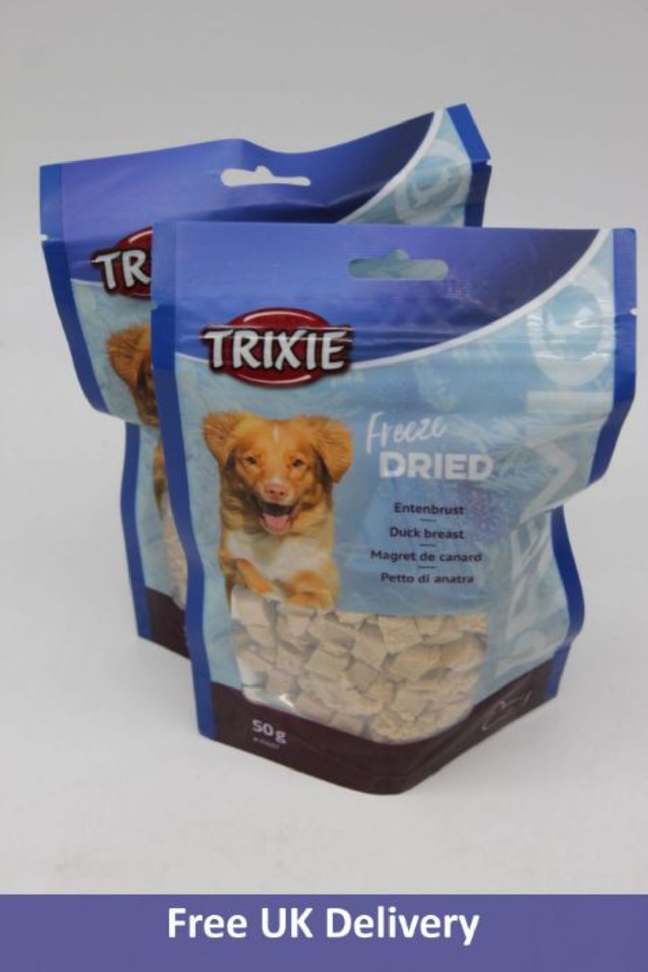 Trixie Treat For Dogs Freeze Dried Duck Breast 50g, Expiry Date 12/2022