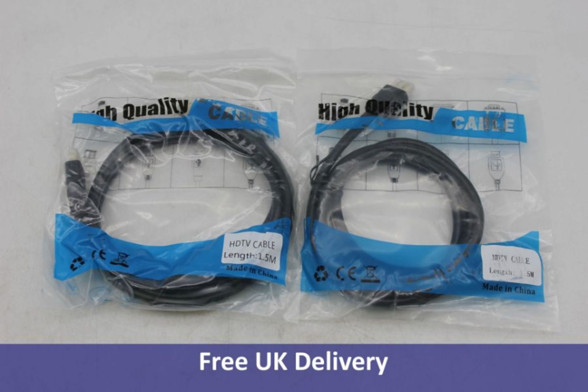 One hundred HDTV Cables, Length 1.5M