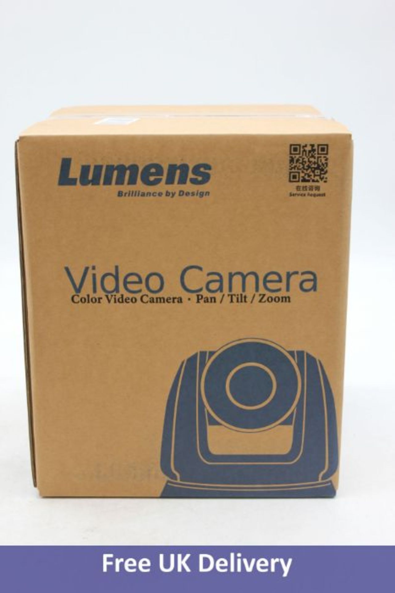 Lumens VC-A50S Full HD 1080p PTZ Camera, 20x Optical Zoom, Black