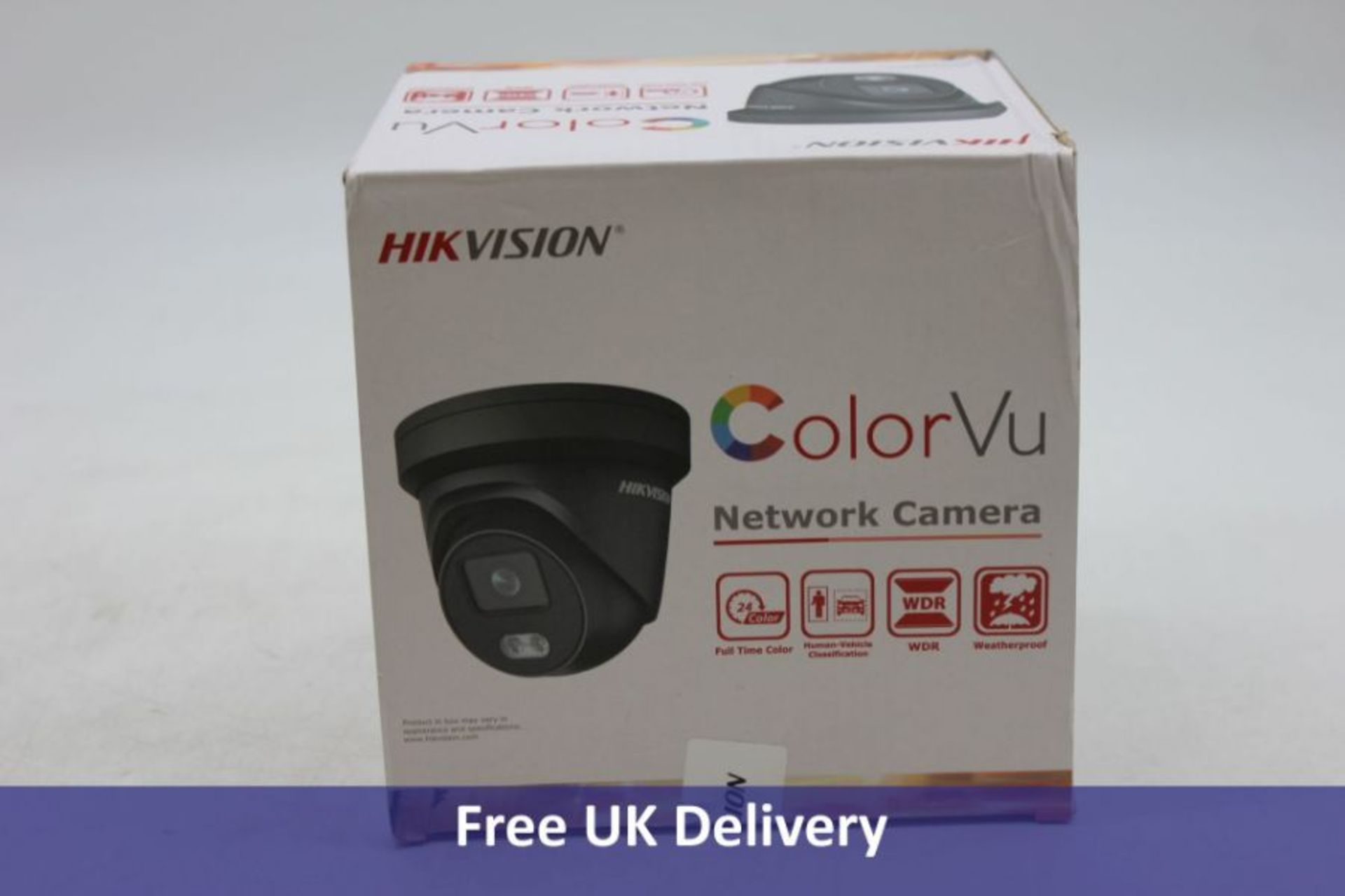 Hikvision ColorVu 4MP Network Camera, Full Time Color, 2.8mm
