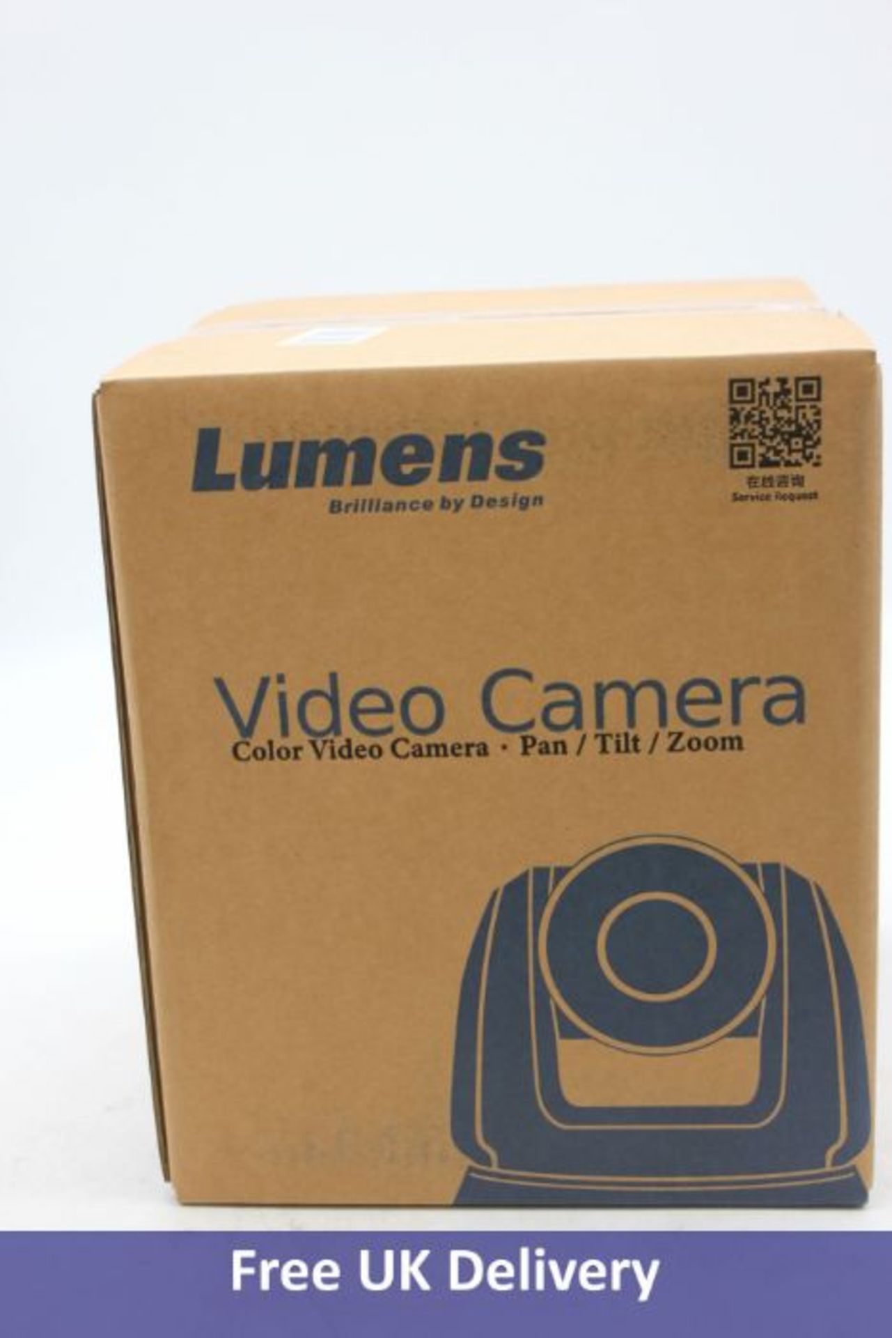 Lumens VC-A50S Full HD 1080p PTZ Camera, 20x Optical Zoom, Black